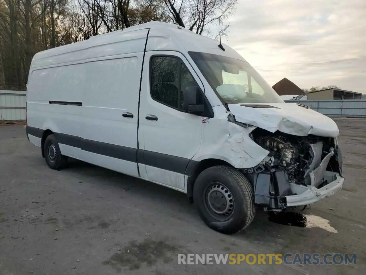 4 Photograph of a damaged car W1Y4KCHY5PT131601 MERCEDES-BENZ SPRINTER 2023