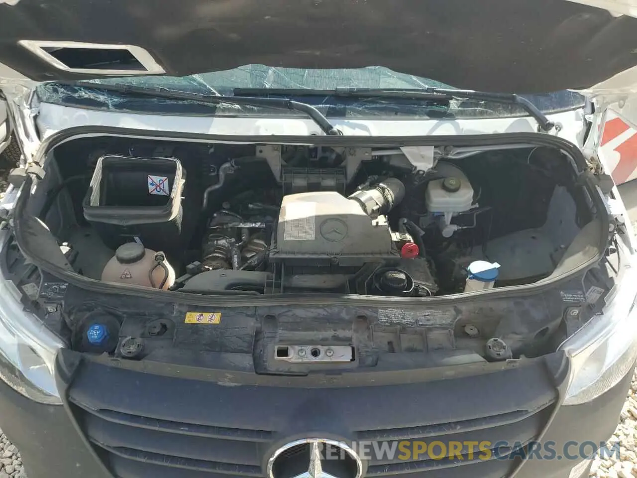 12 Photograph of a damaged car W1Y4KCHY9PT132752 MERCEDES-BENZ SPRINTER 2023
