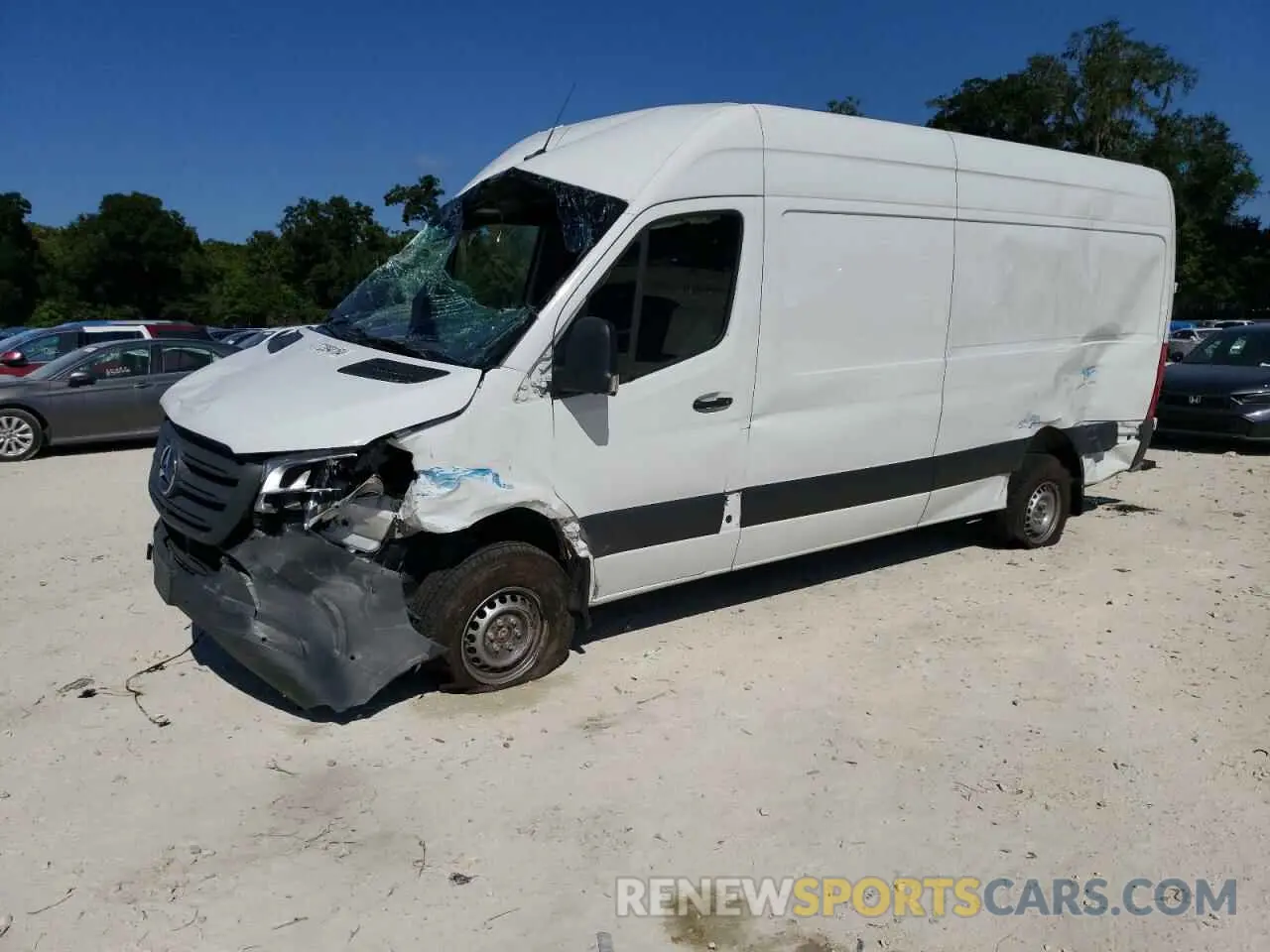 1 Photograph of a damaged car W1Y4NCVY3PT129342 MERCEDES-BENZ SPRINTER 2023