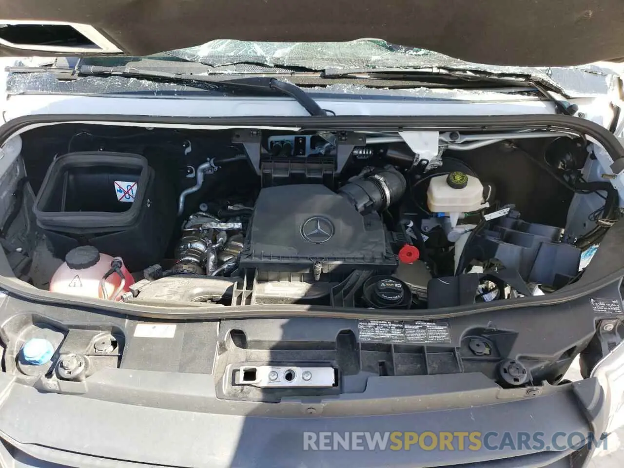 12 Photograph of a damaged car W1Y4NCVY3PT129342 MERCEDES-BENZ SPRINTER 2023