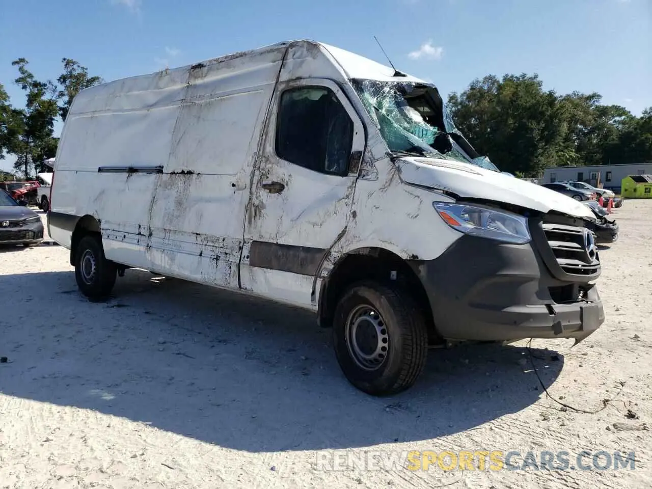 4 Photograph of a damaged car W1Y4NCVY3PT129342 MERCEDES-BENZ SPRINTER 2023