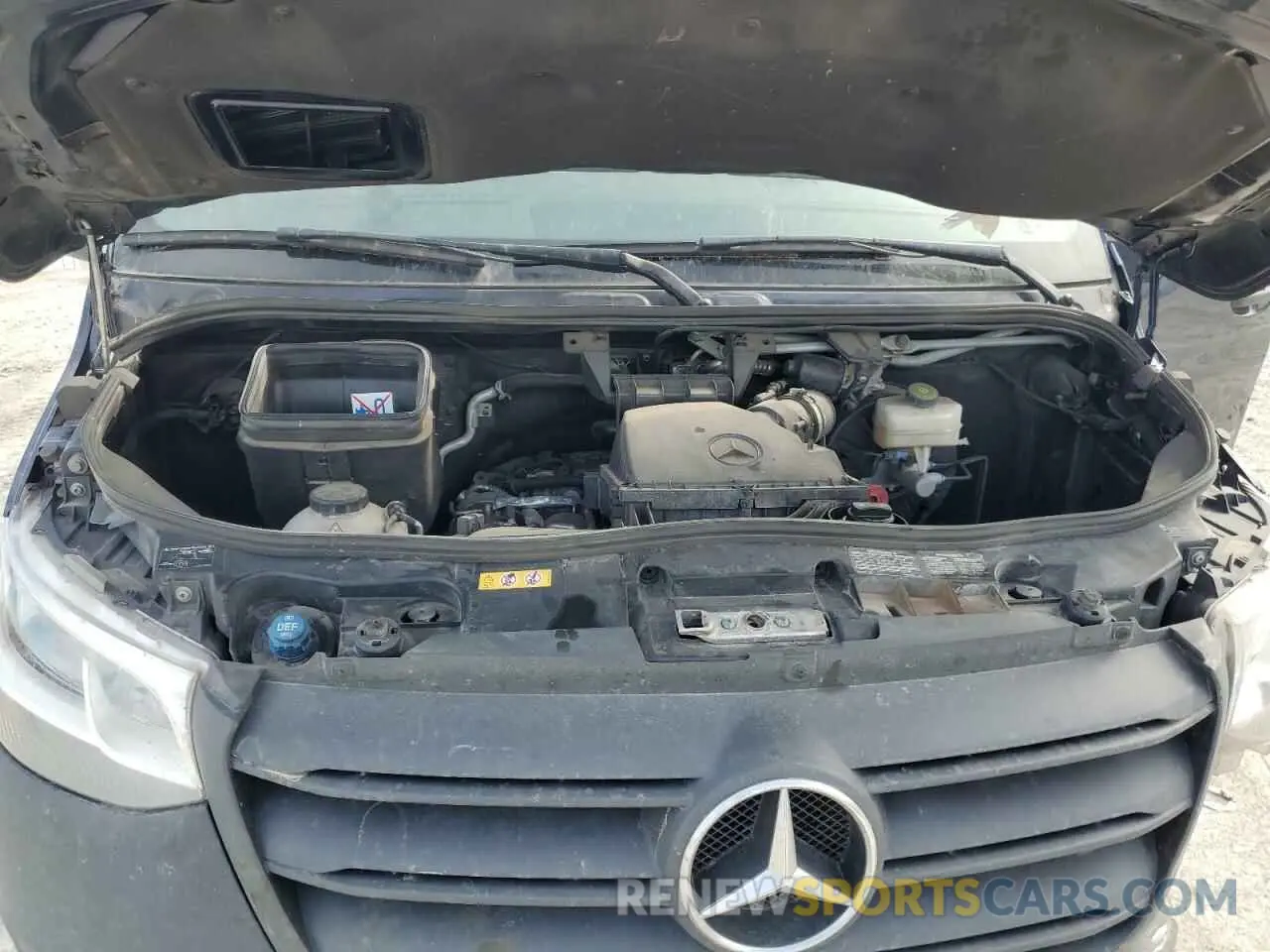 12 Photograph of a damaged car W1Y4NDHY5PT146435 MERCEDES-BENZ SPRINTER 2023