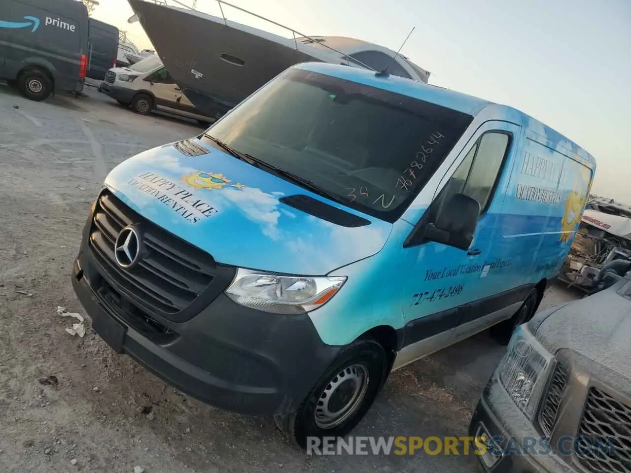 1 Photograph of a damaged car W1Y70BGY2PT158365 MERCEDES-BENZ SPRINTER 2023