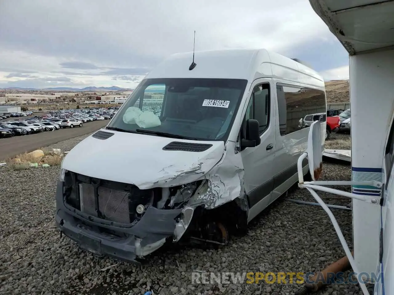 2 Photograph of a damaged car W1Z4NGHYXPT142992 MERCEDES-BENZ SPRINTER 2023