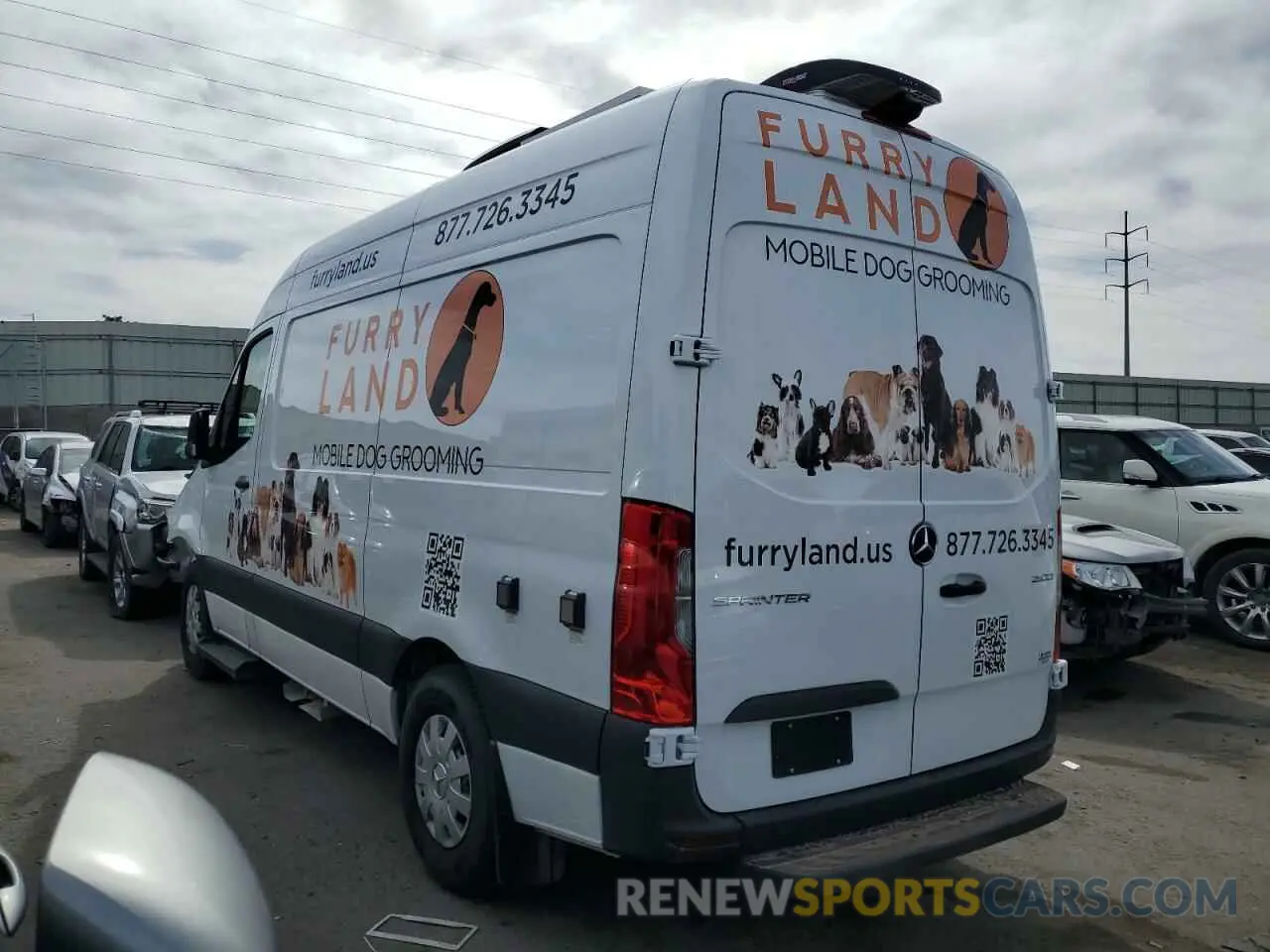 2 Photograph of a damaged car W1W4NBHY3RT163993 MERCEDES-BENZ SPRINTER 2024