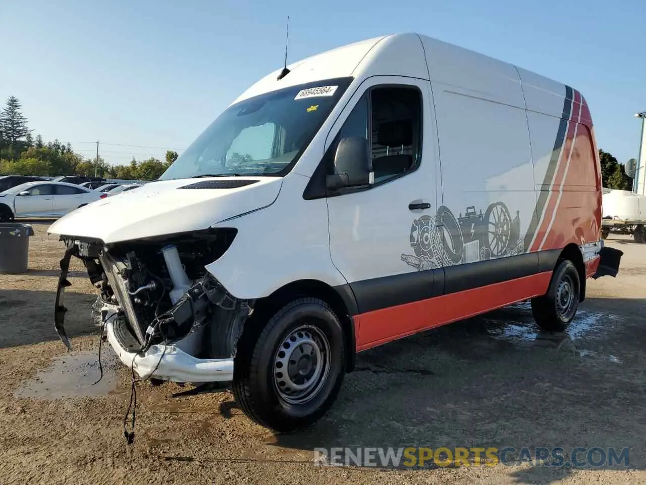 1 Photograph of a damaged car W1Y4KBHY5RP650864 MERCEDES-BENZ SPRINTER 2024
