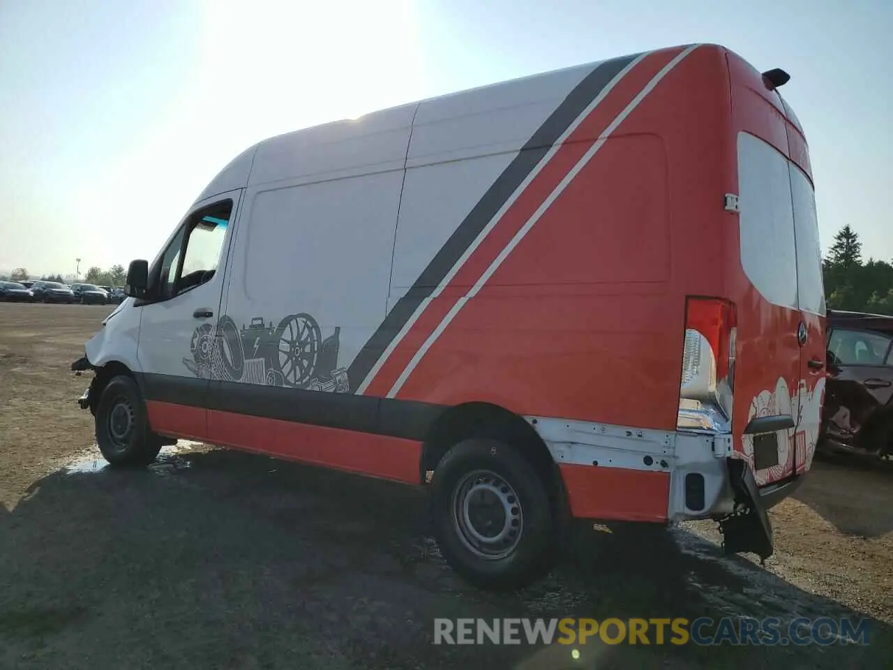 2 Photograph of a damaged car W1Y4KBHY5RP650864 MERCEDES-BENZ SPRINTER 2024