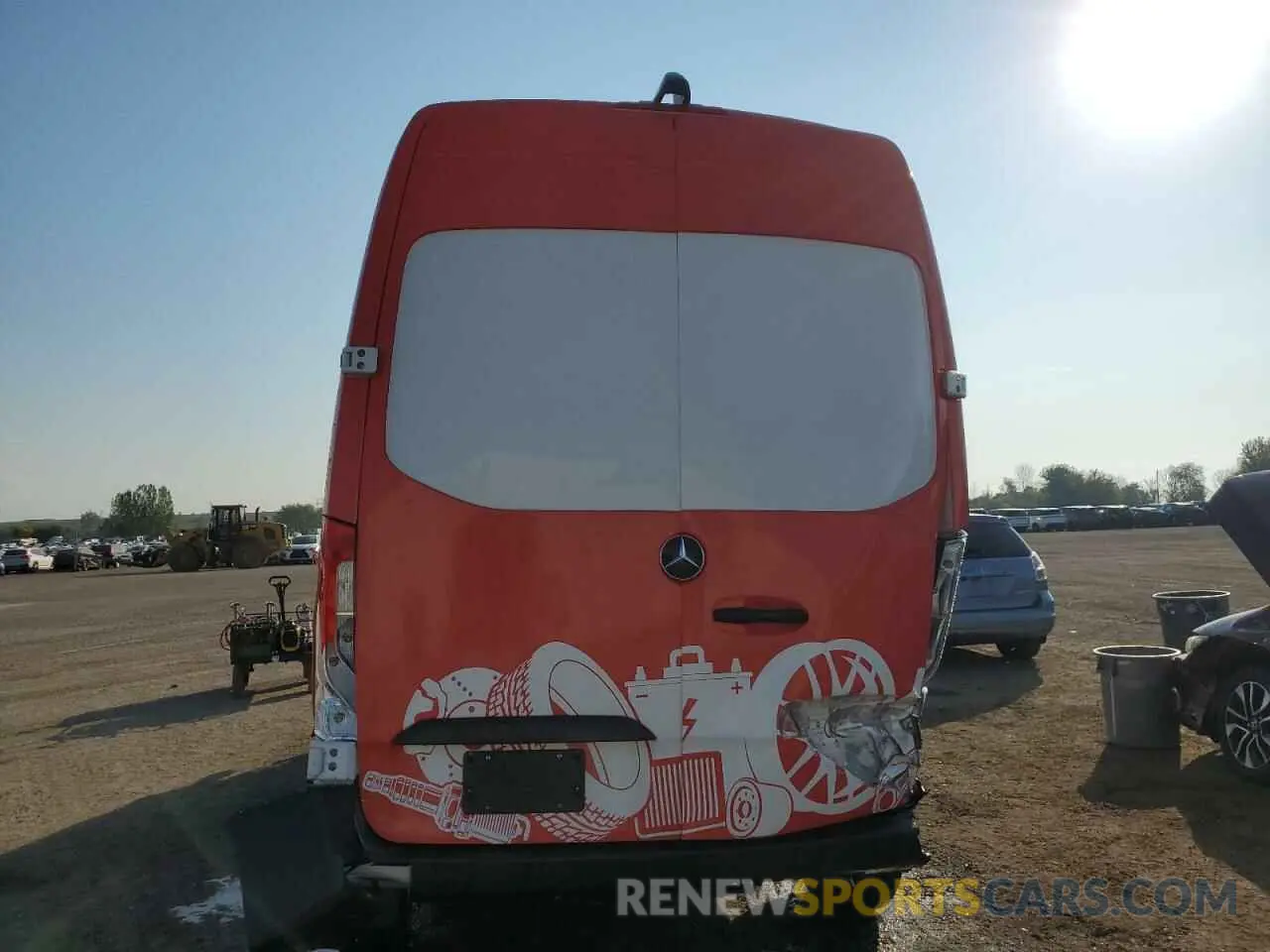 6 Photograph of a damaged car W1Y4KBHY5RP650864 MERCEDES-BENZ SPRINTER 2024