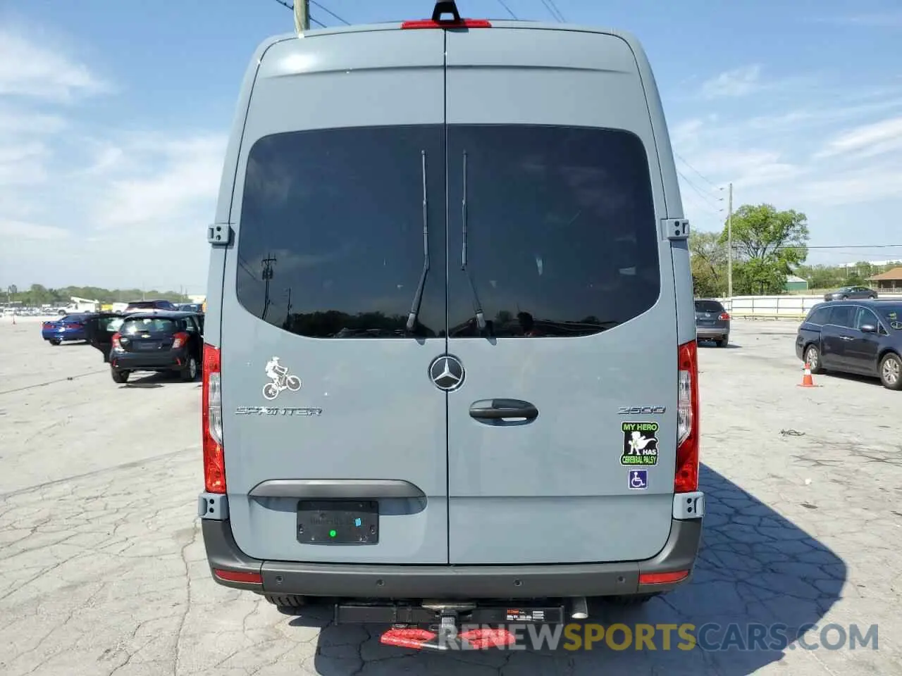 6 Photograph of a damaged car W1Z4NFHY0RP651690 MERCEDES-BENZ SPRINTER 2024
