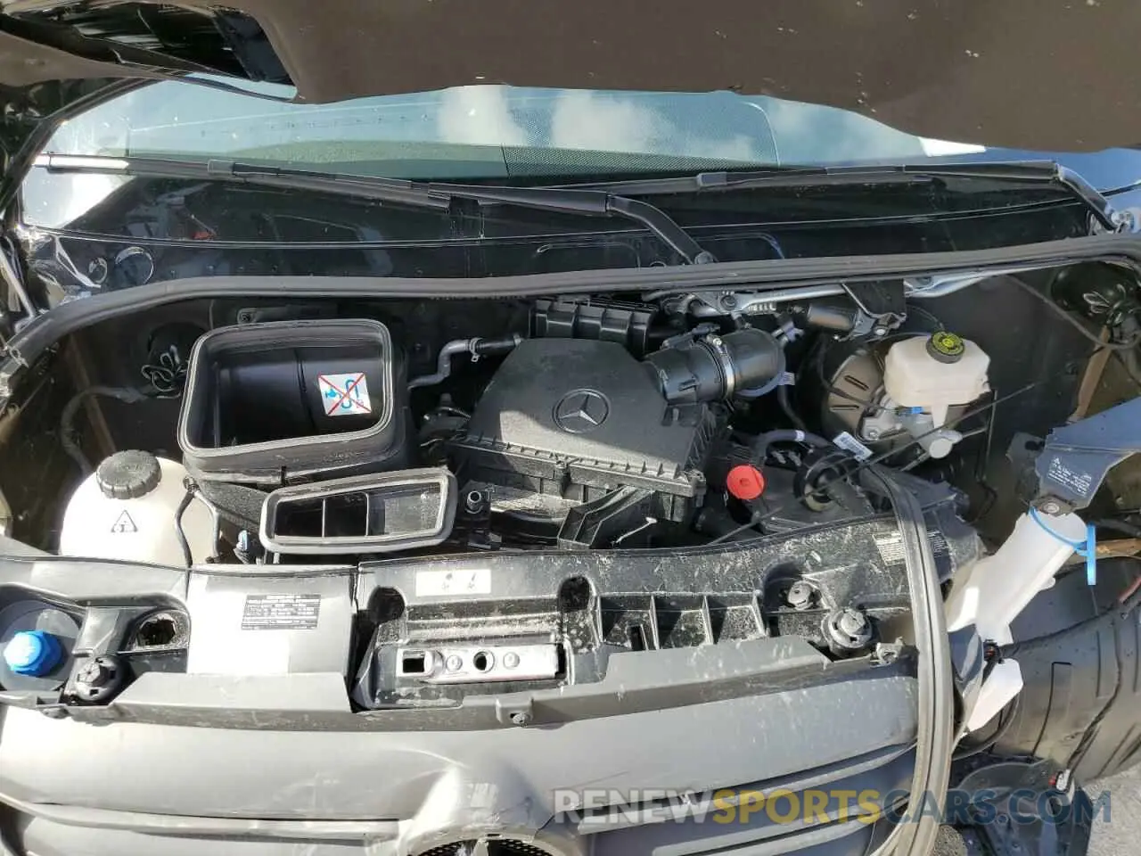 12 Photograph of a damaged car W1Z4NFHY1RP657272 MERCEDES-BENZ SPRINTER 2024