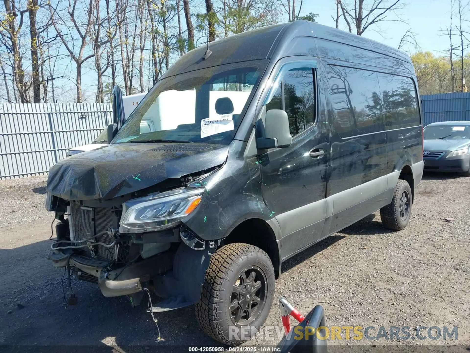 2 Photograph of a damaged car W1W4EBVY0KT016931 MERCEDES-BENZ SPRINTER 2500 2019