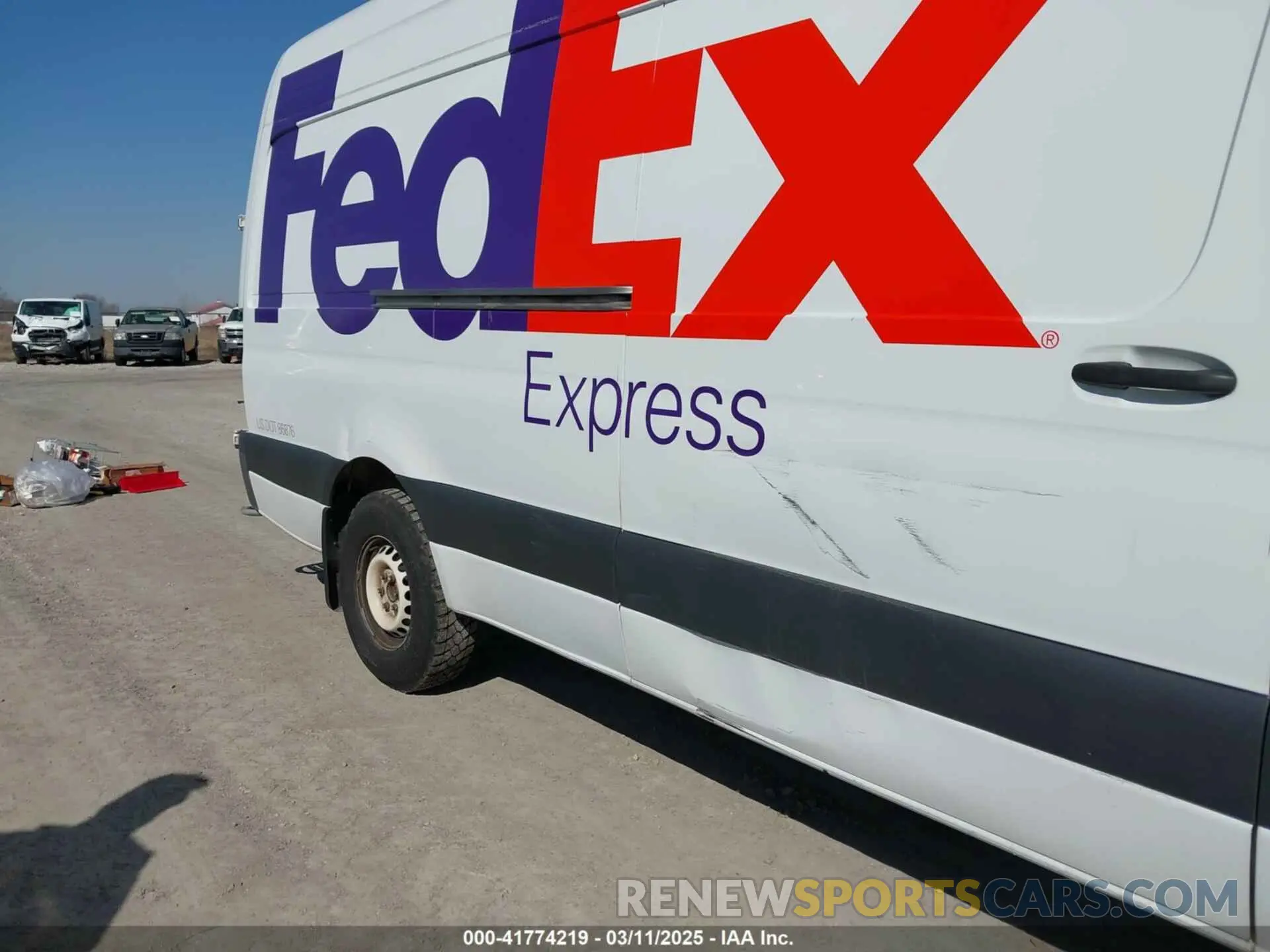 21 Photograph of a damaged car WD3PF1CDXKP148405 MERCEDES-BENZ SPRINTER 2500 2019