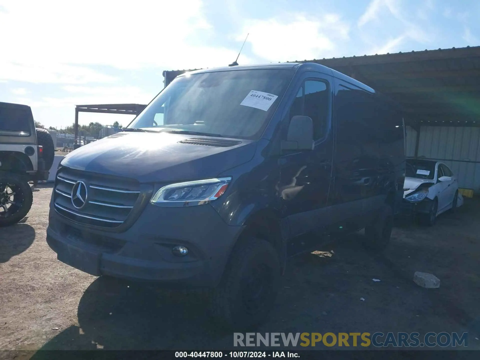 2 Photograph of a damaged car WD4FF0CD6KP175876 MERCEDES-BENZ SPRINTER 2500 2019