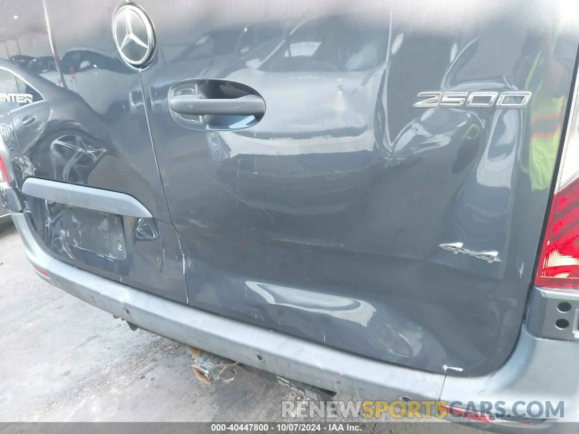 6 Photograph of a damaged car WD4FF0CD6KP175876 MERCEDES-BENZ SPRINTER 2500 2019