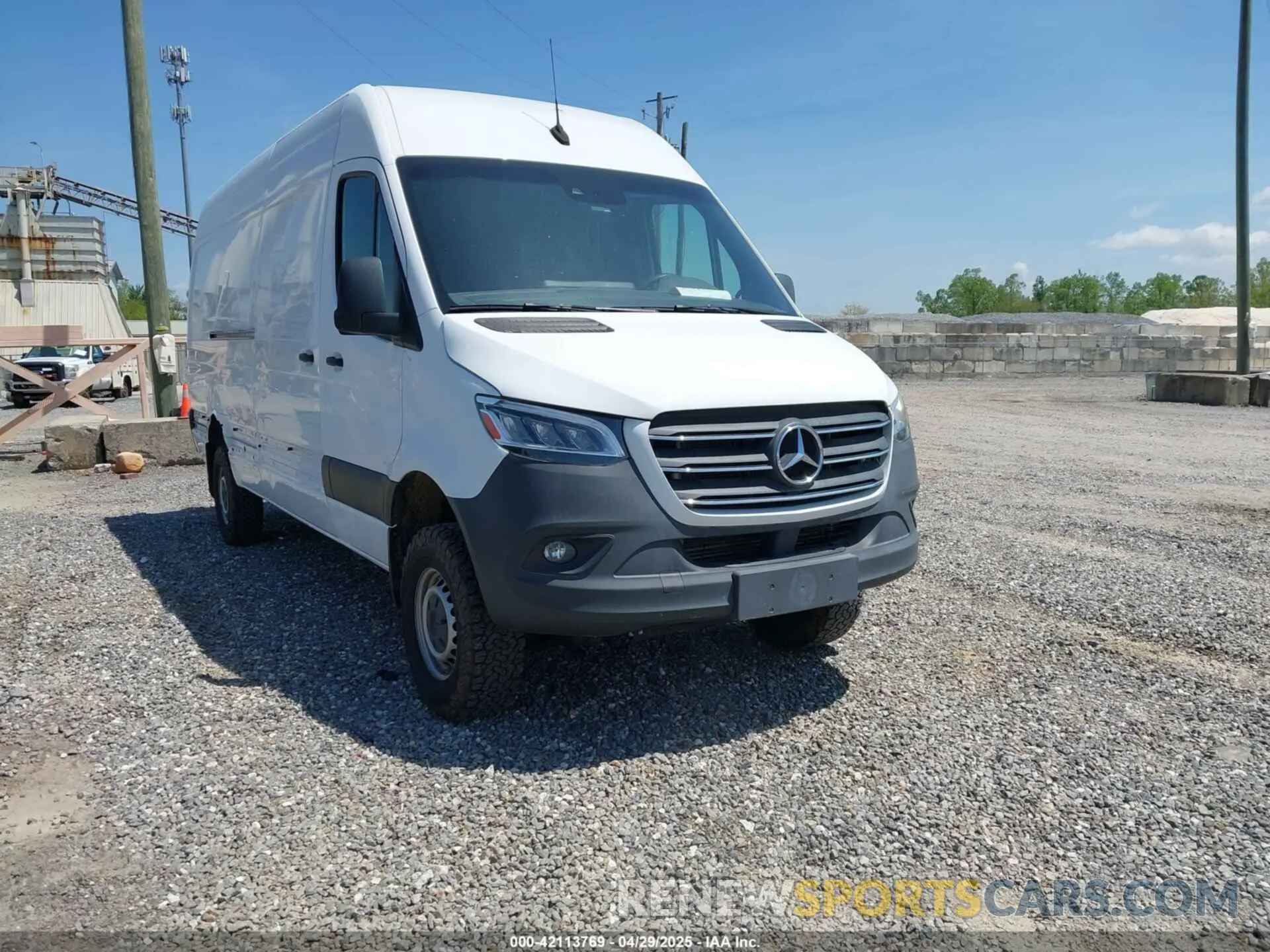 1 Photograph of a damaged car WD4FF1CD0KP185437 MERCEDES-BENZ SPRINTER 2500 2019