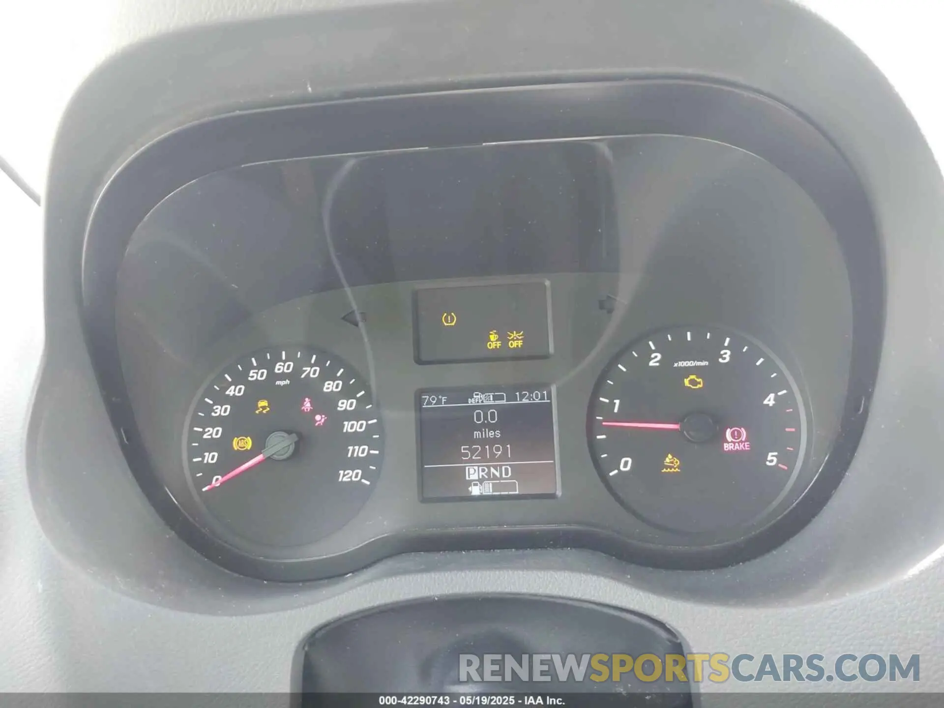 7 Photograph of a damaged car WD4PF0CD0KP103950 MERCEDES-BENZ SPRINTER 2500 2019