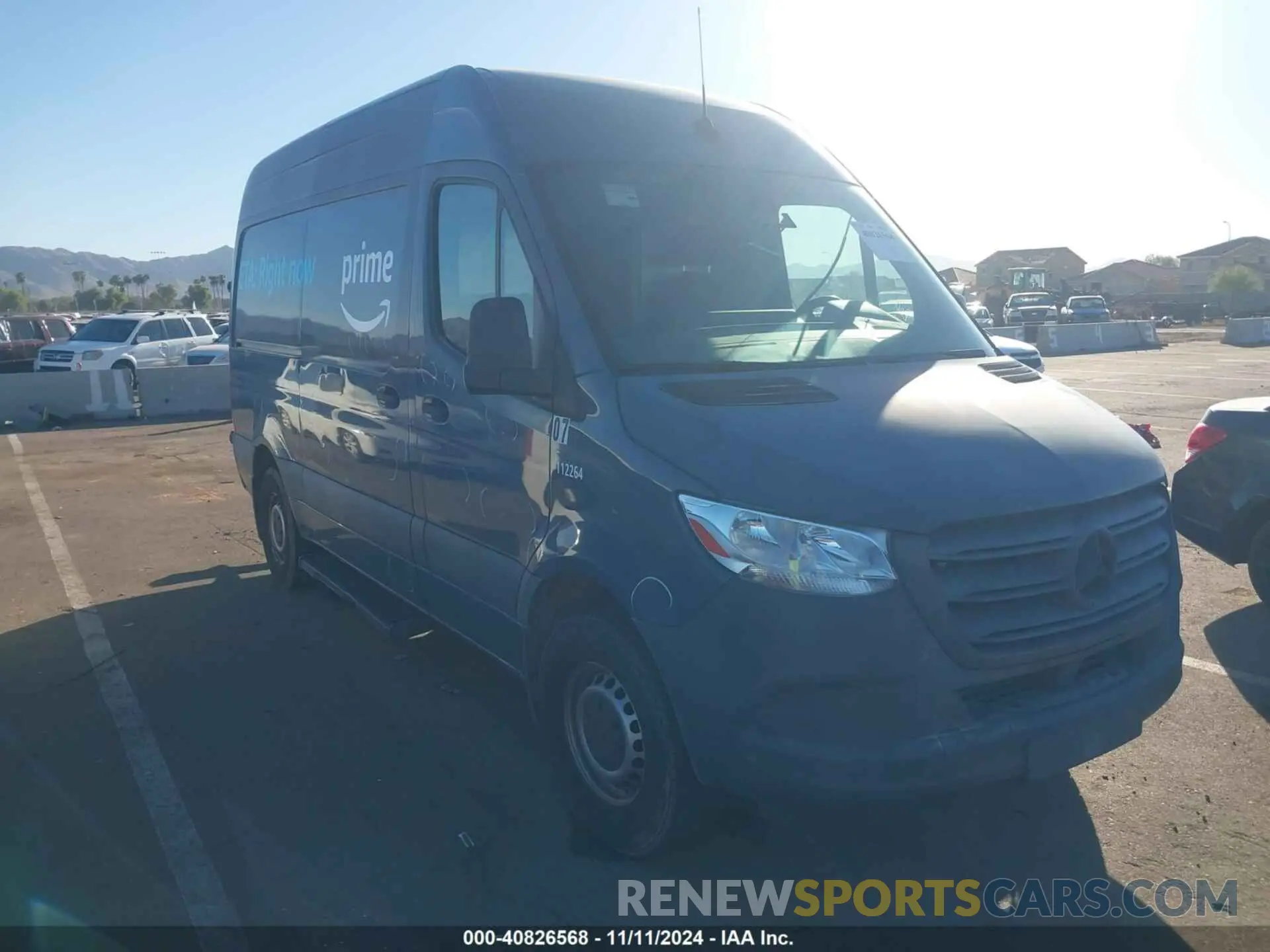 1 Photograph of a damaged car WD4PF0CD1KT004741 MERCEDES-BENZ SPRINTER 2500 2019