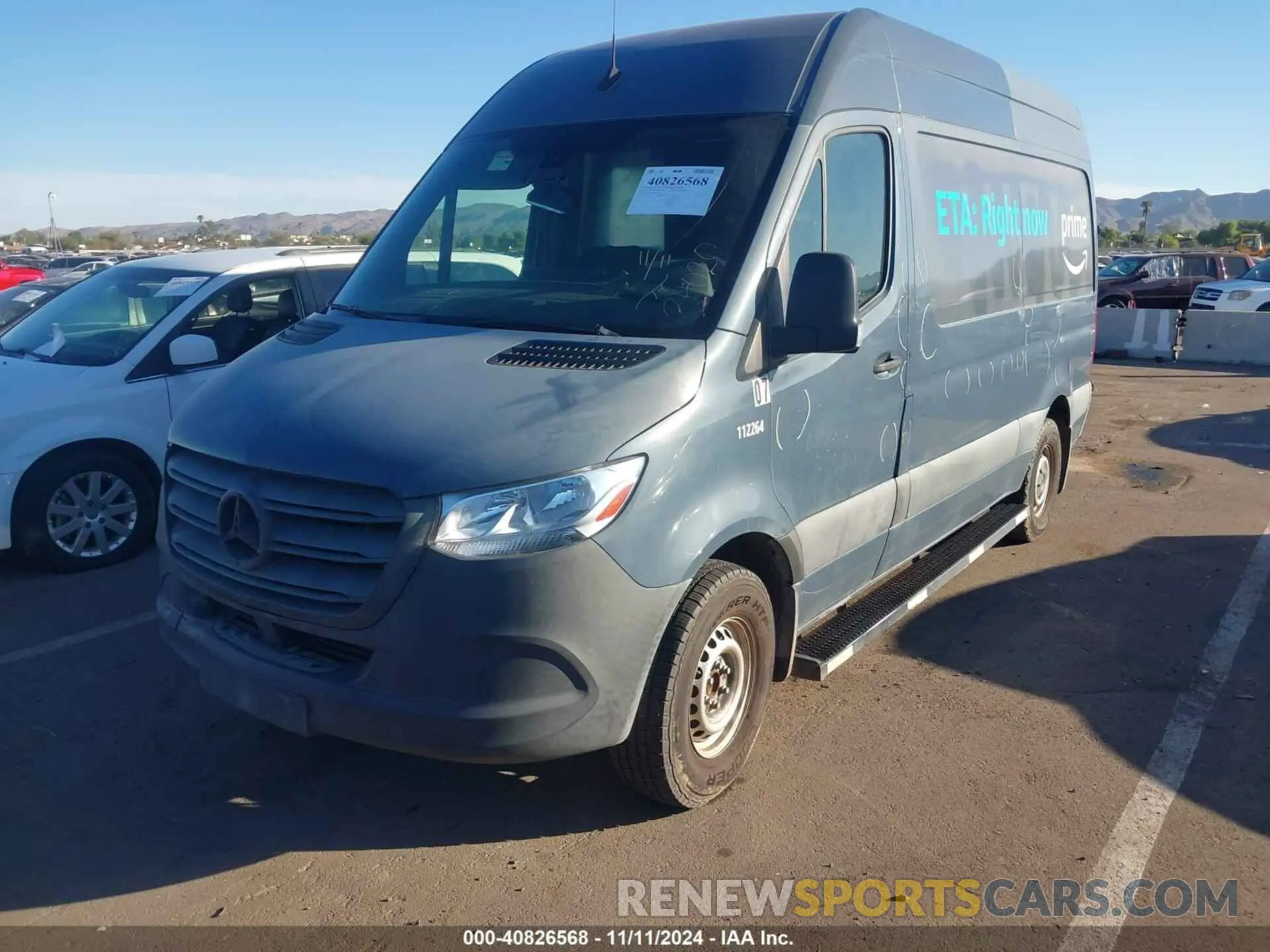 2 Photograph of a damaged car WD4PF0CD1KT004741 MERCEDES-BENZ SPRINTER 2500 2019