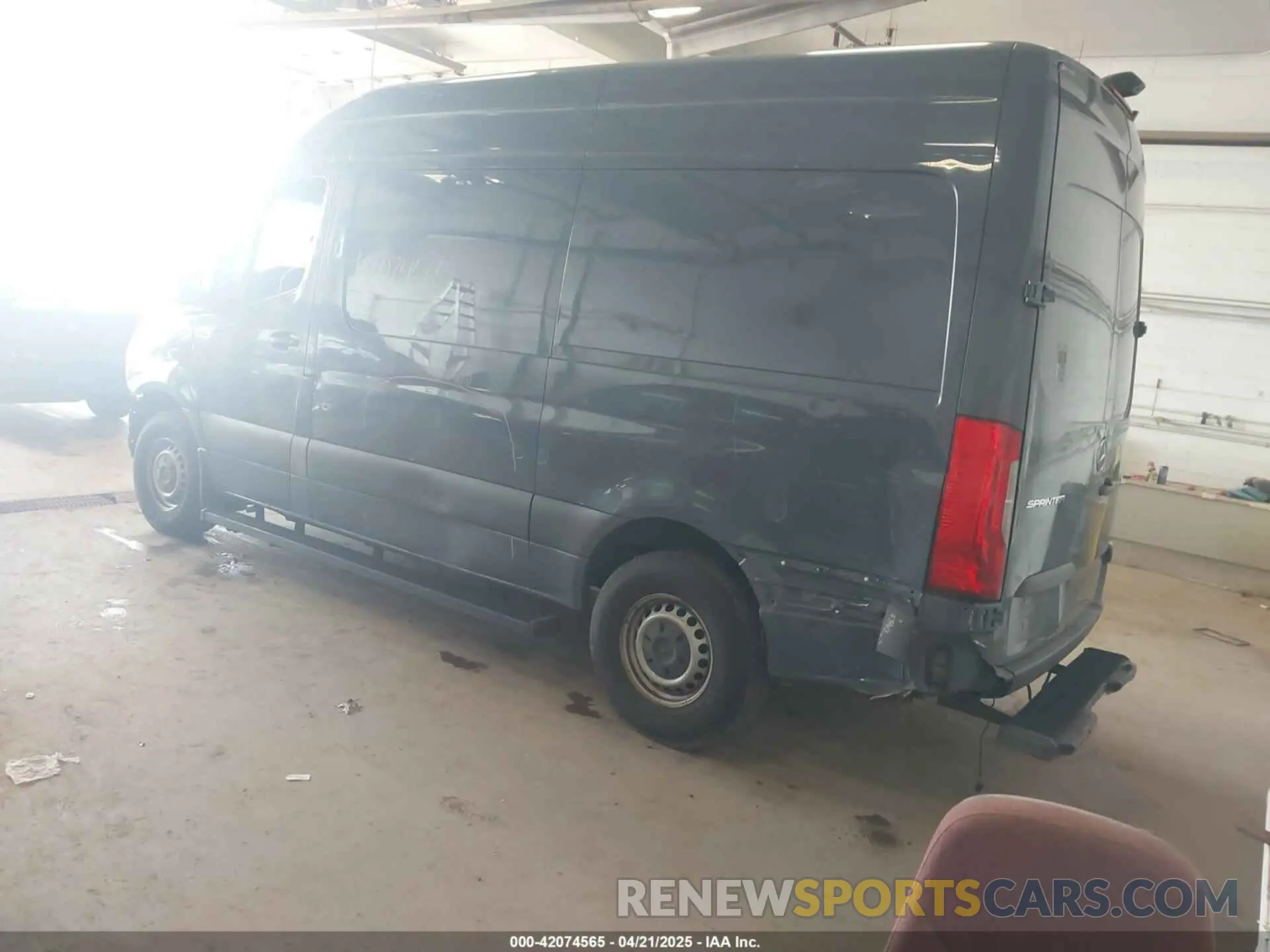3 Photograph of a damaged car WD4PF0CD1KT004884 MERCEDES-BENZ SPRINTER 2500 2019
