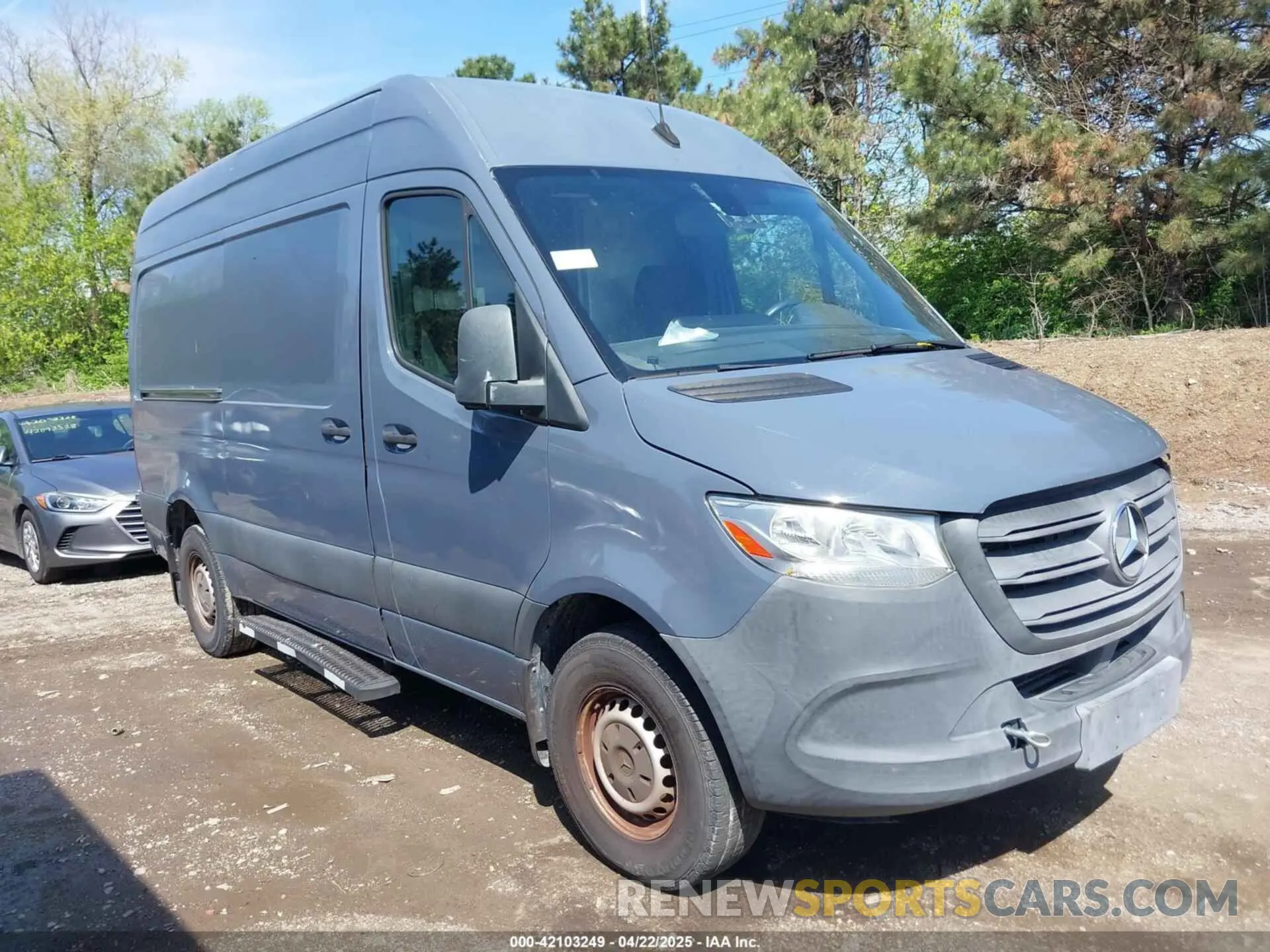 1 Photograph of a damaged car WD4PF0CD6KP044032 MERCEDES-BENZ SPRINTER 2500 2019