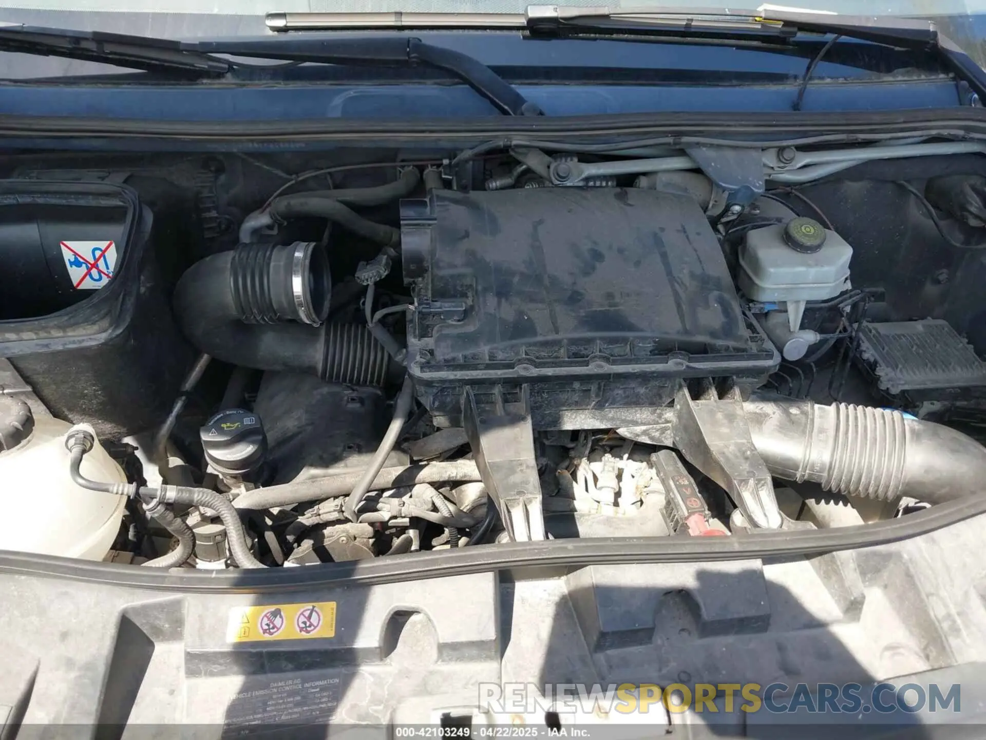 10 Photograph of a damaged car WD4PF0CD6KP044032 MERCEDES-BENZ SPRINTER 2500 2019