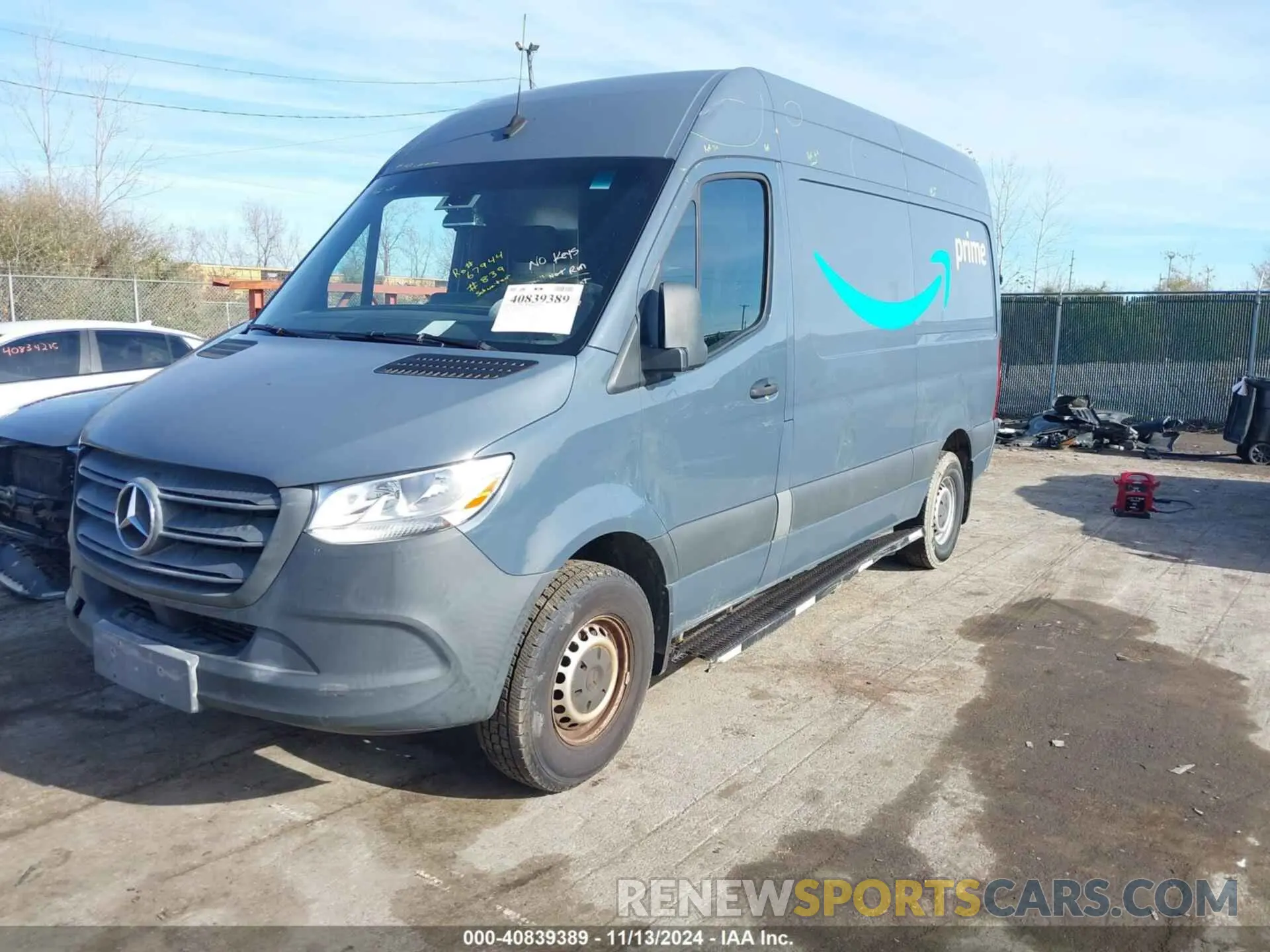 2 Photograph of a damaged car WD4PF0CD6KP092839 MERCEDES-BENZ SPRINTER 2500 2019