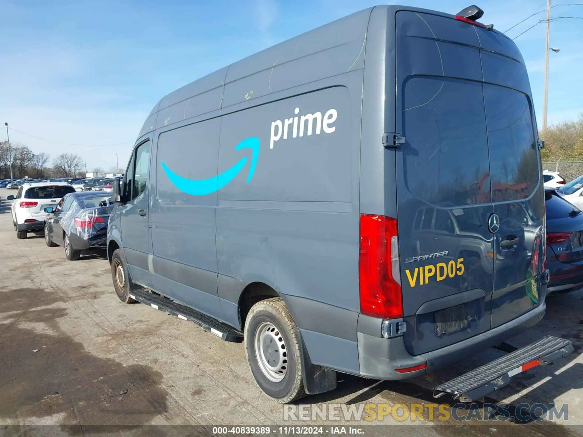 3 Photograph of a damaged car WD4PF0CD6KP092839 MERCEDES-BENZ SPRINTER 2500 2019