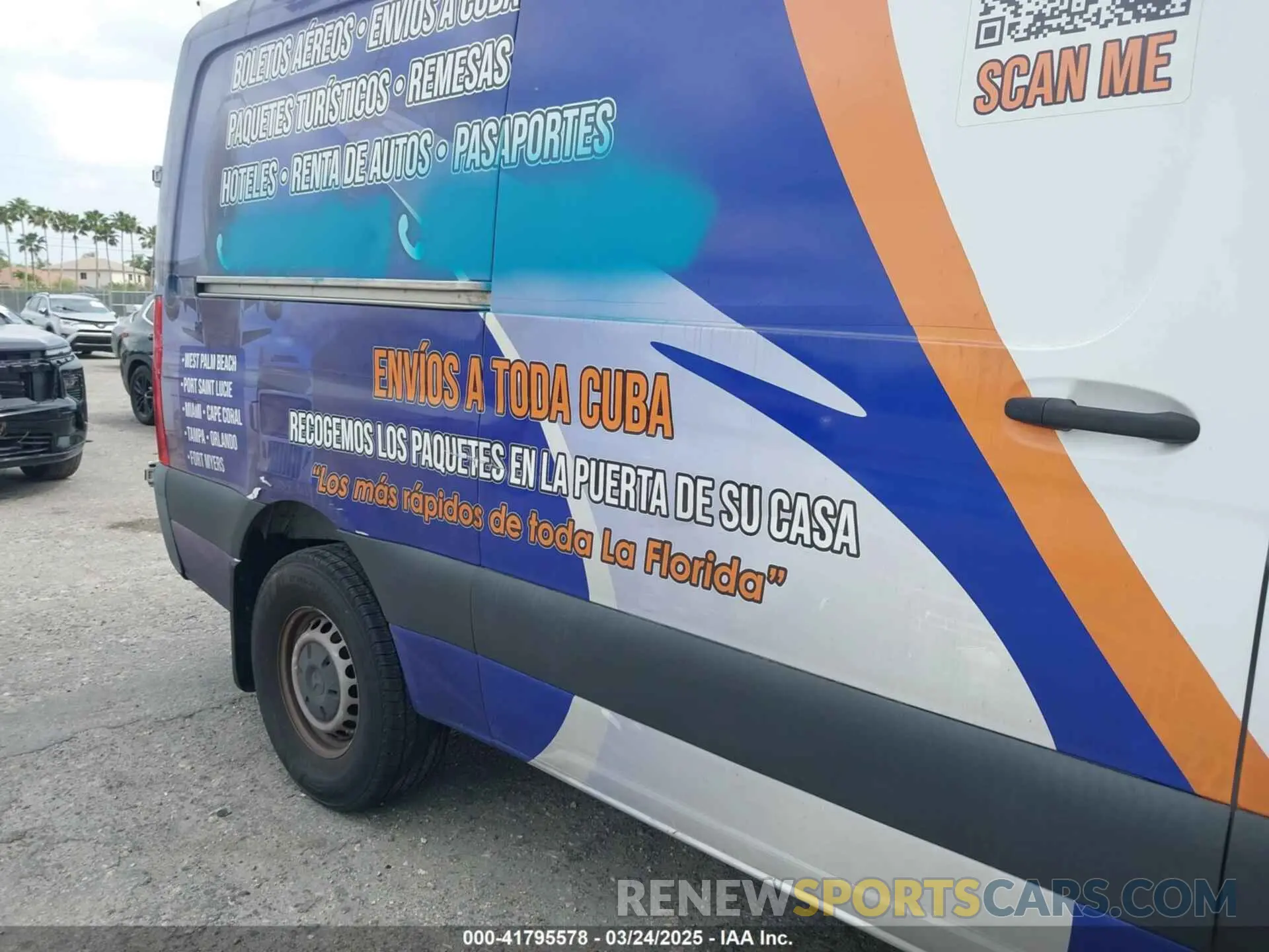 6 Photograph of a damaged car WD4PF0CD8KT001089 MERCEDES-BENZ SPRINTER 2500 2019