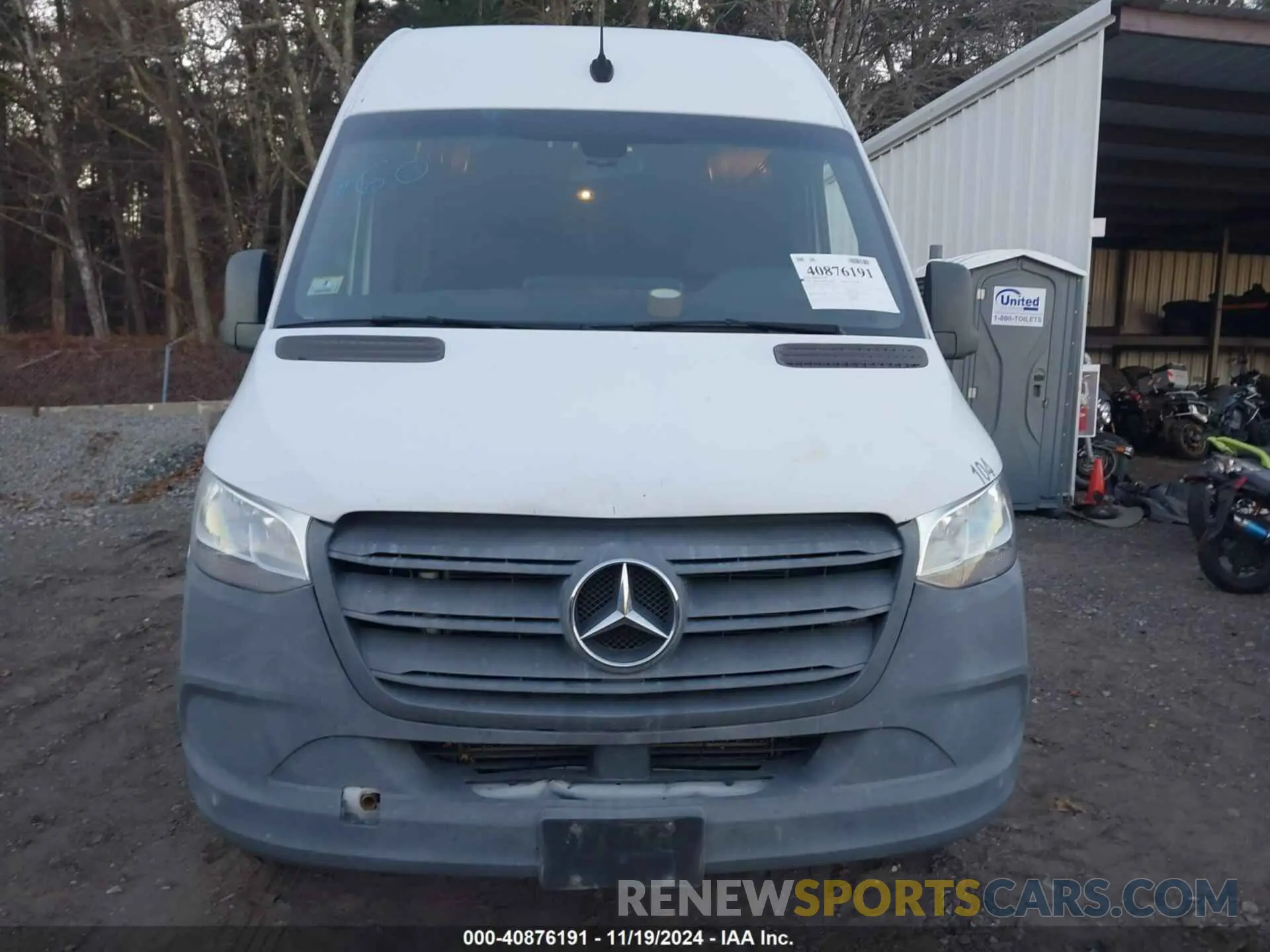 12 Photograph of a damaged car WD4PF1CD0KT011539 MERCEDES-BENZ SPRINTER 2500 2019