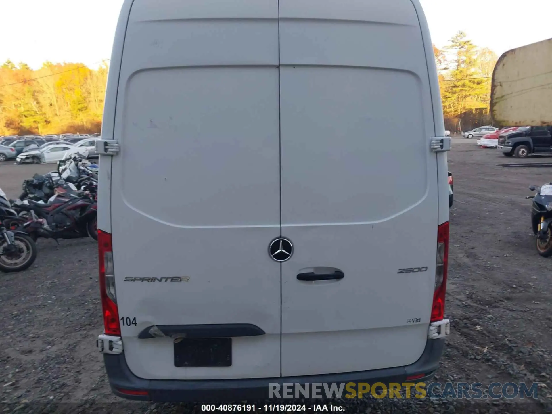 16 Photograph of a damaged car WD4PF1CD0KT011539 MERCEDES-BENZ SPRINTER 2500 2019