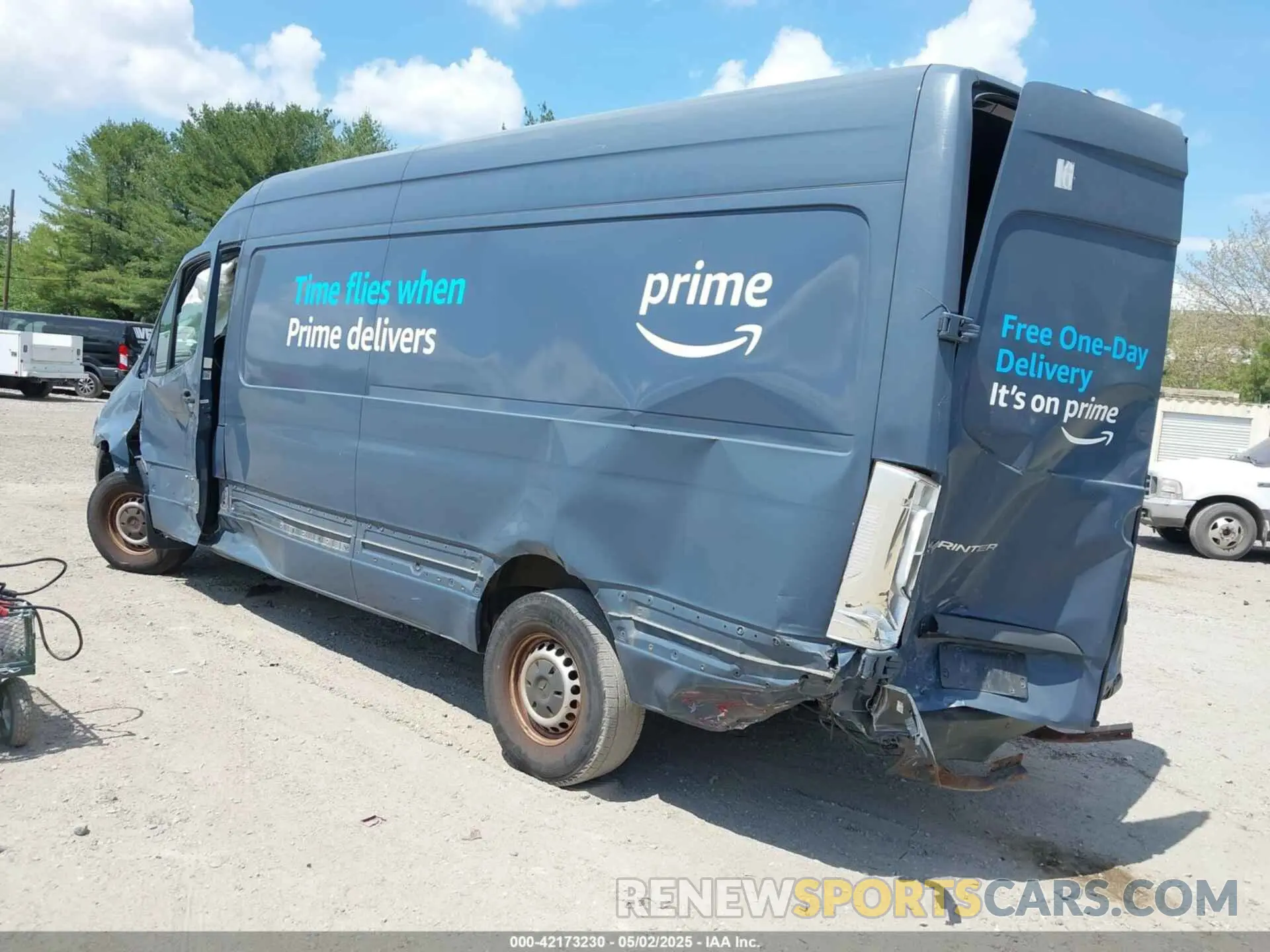 3 Photograph of a damaged car WD4PF1CD2KP141833 MERCEDES-BENZ SPRINTER 2500 2019