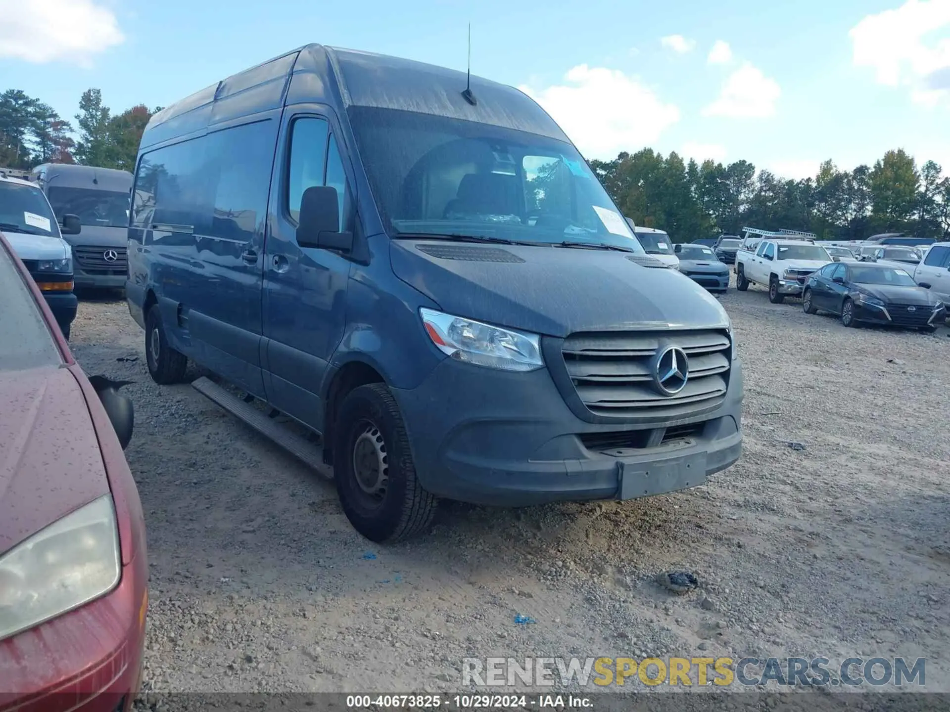1 Photograph of a damaged car WD4PF1CD3KP128976 MERCEDES-BENZ SPRINTER 2500 2019