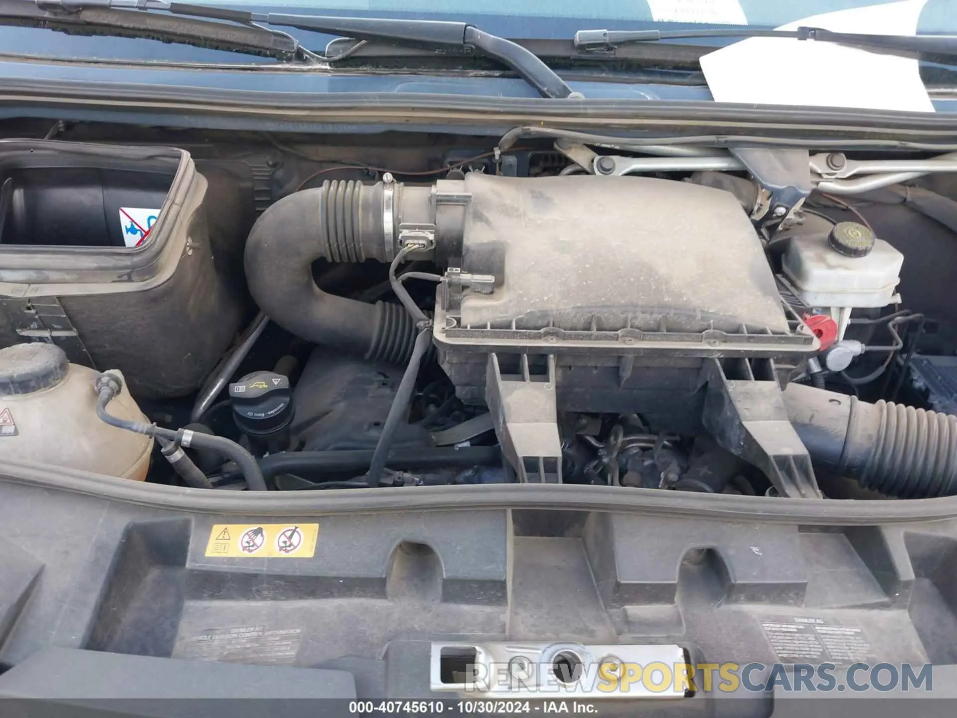 10 Photograph of a damaged car WD4PF1CD3KP131196 MERCEDES-BENZ SPRINTER 2500 2019
