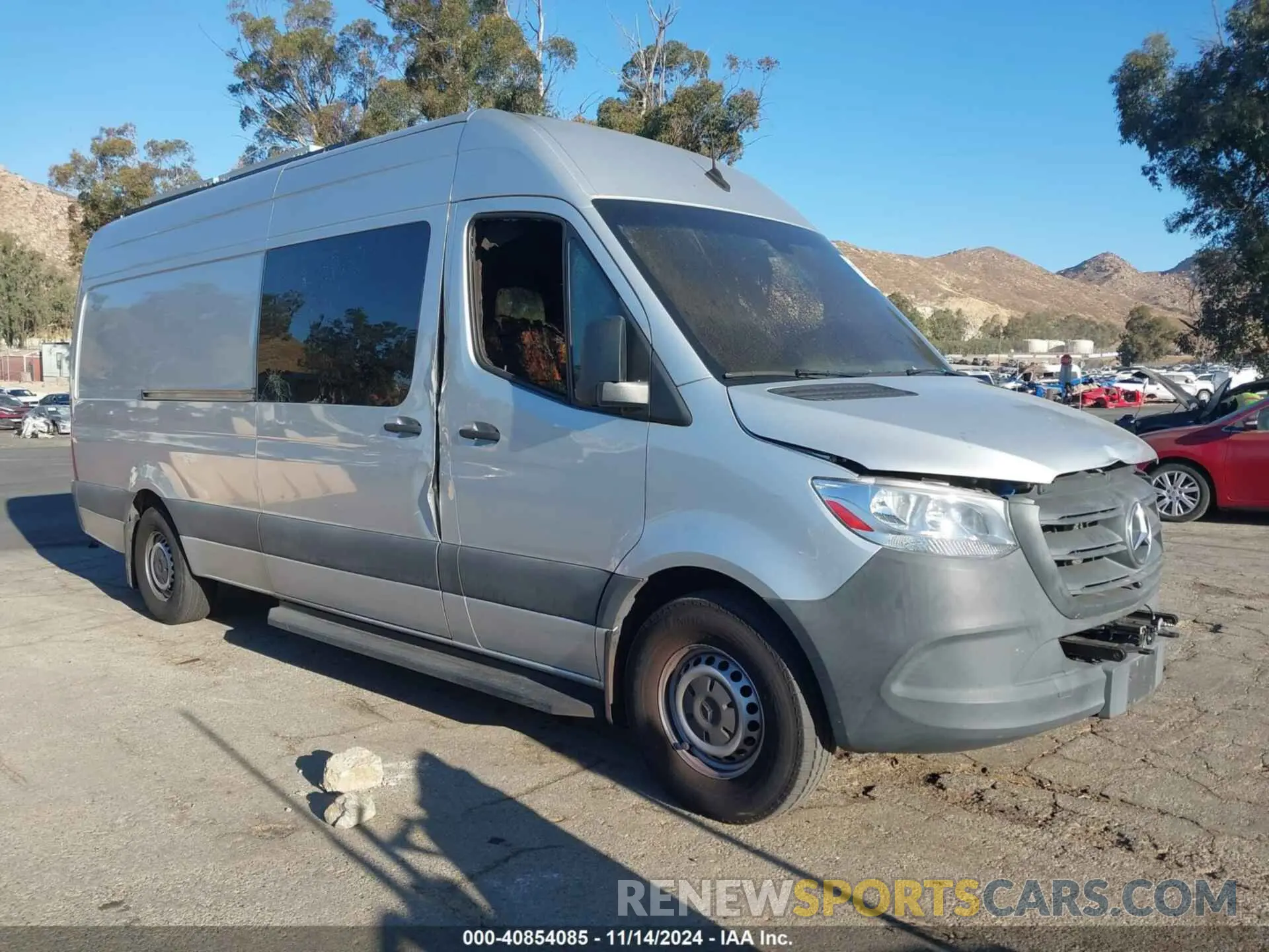 1 Photograph of a damaged car WD4PF1CD5KP082325 MERCEDES-BENZ SPRINTER 2500 2019