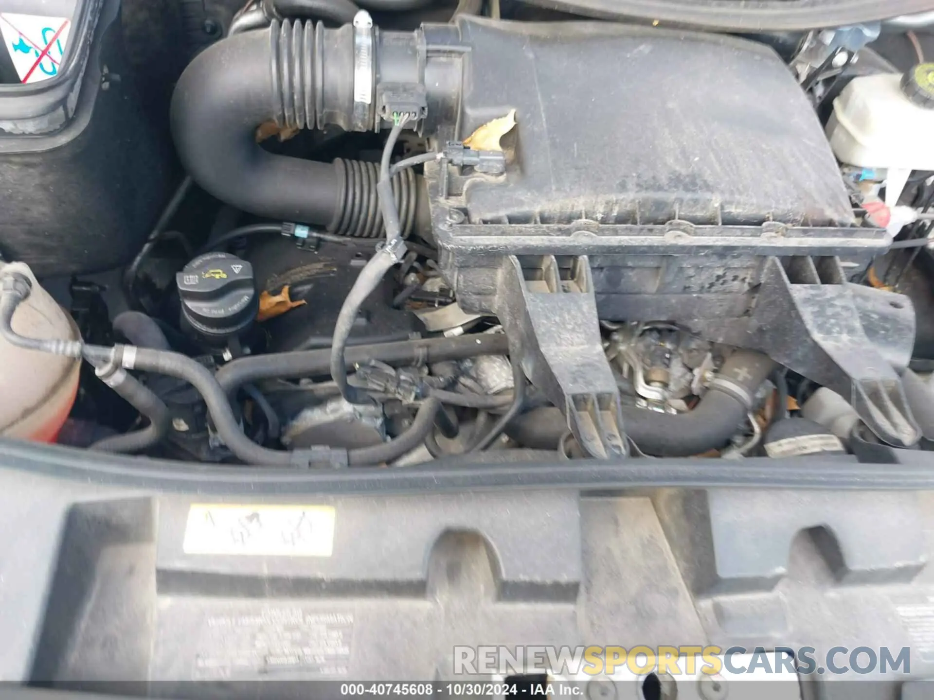 10 Photograph of a damaged car WD4PF1CD6KP131189 MERCEDES-BENZ SPRINTER 2500 2019