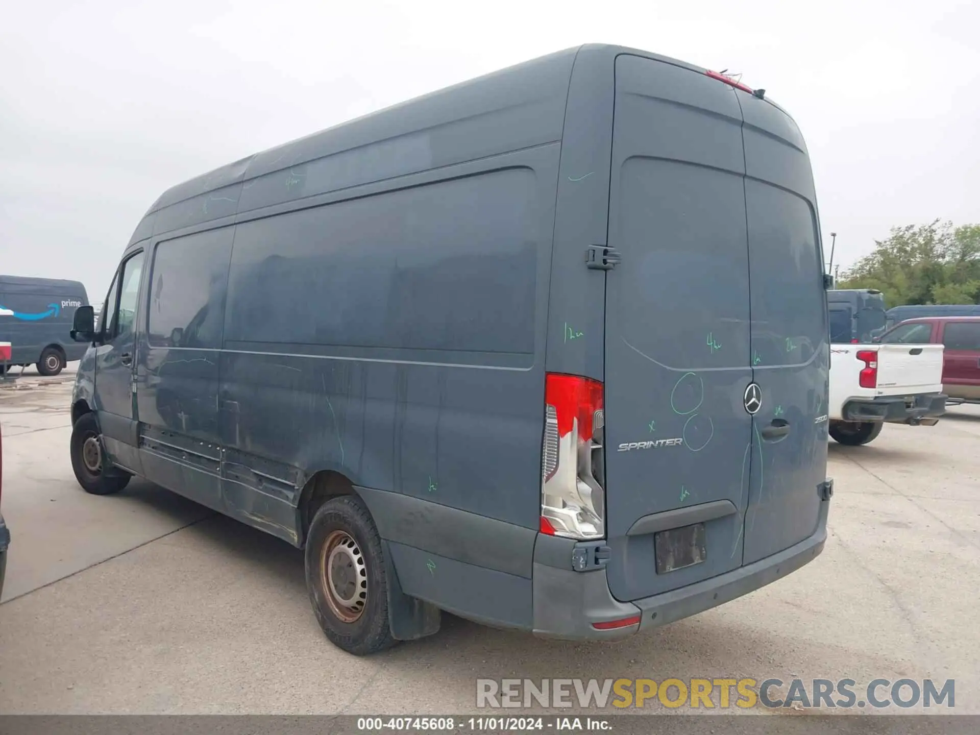 3 Photograph of a damaged car WD4PF1CD6KP131189 MERCEDES-BENZ SPRINTER 2500 2019