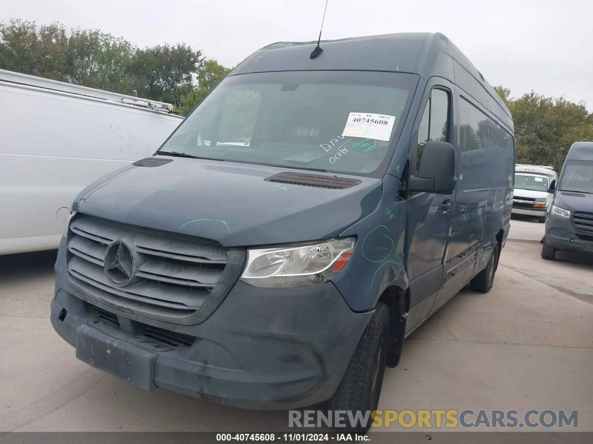 6 Photograph of a damaged car WD4PF1CD6KP131189 MERCEDES-BENZ SPRINTER 2500 2019
