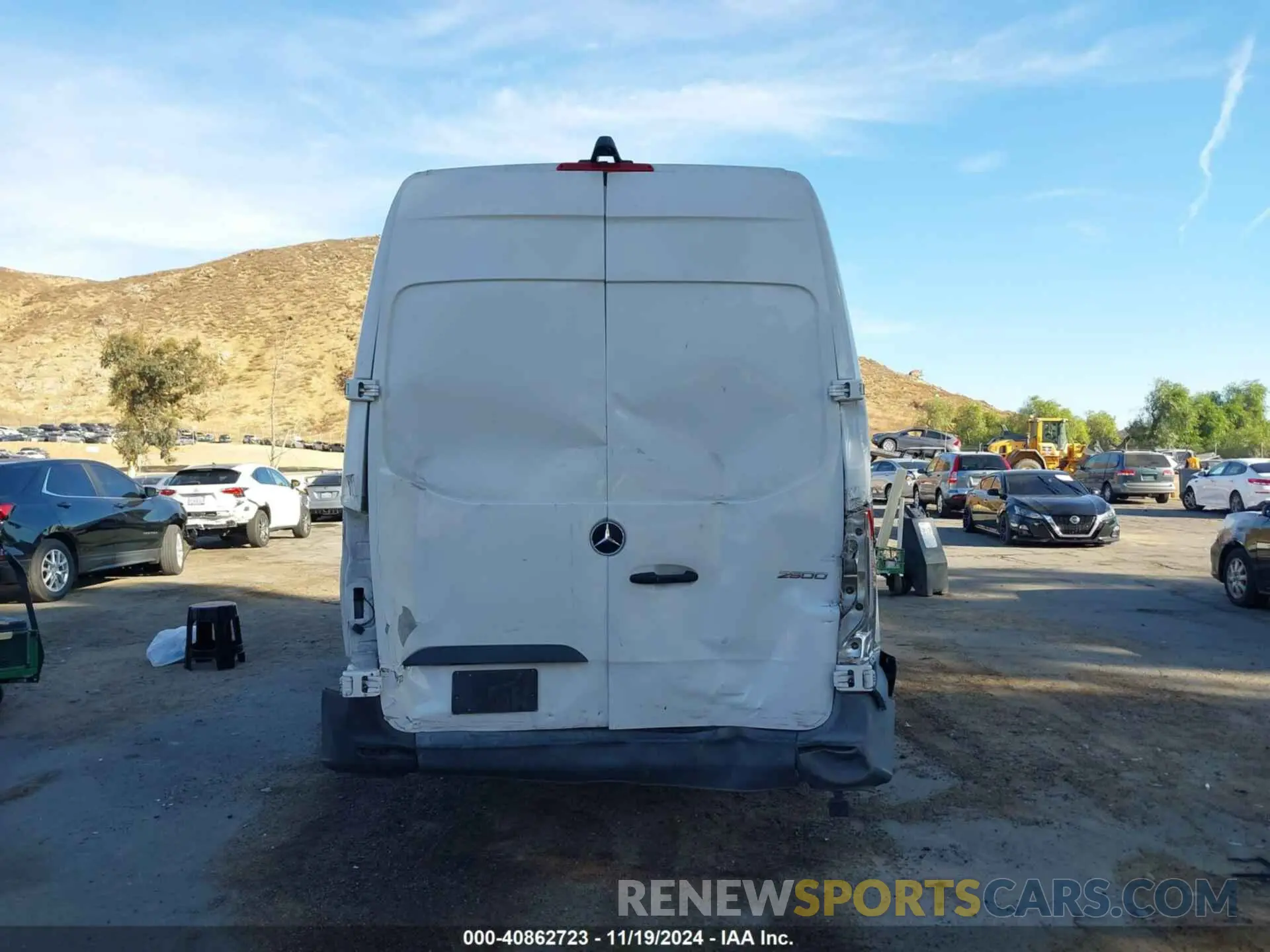 16 Photograph of a damaged car WD4PF1CD7KT008931 MERCEDES-BENZ SPRINTER 2500 2019