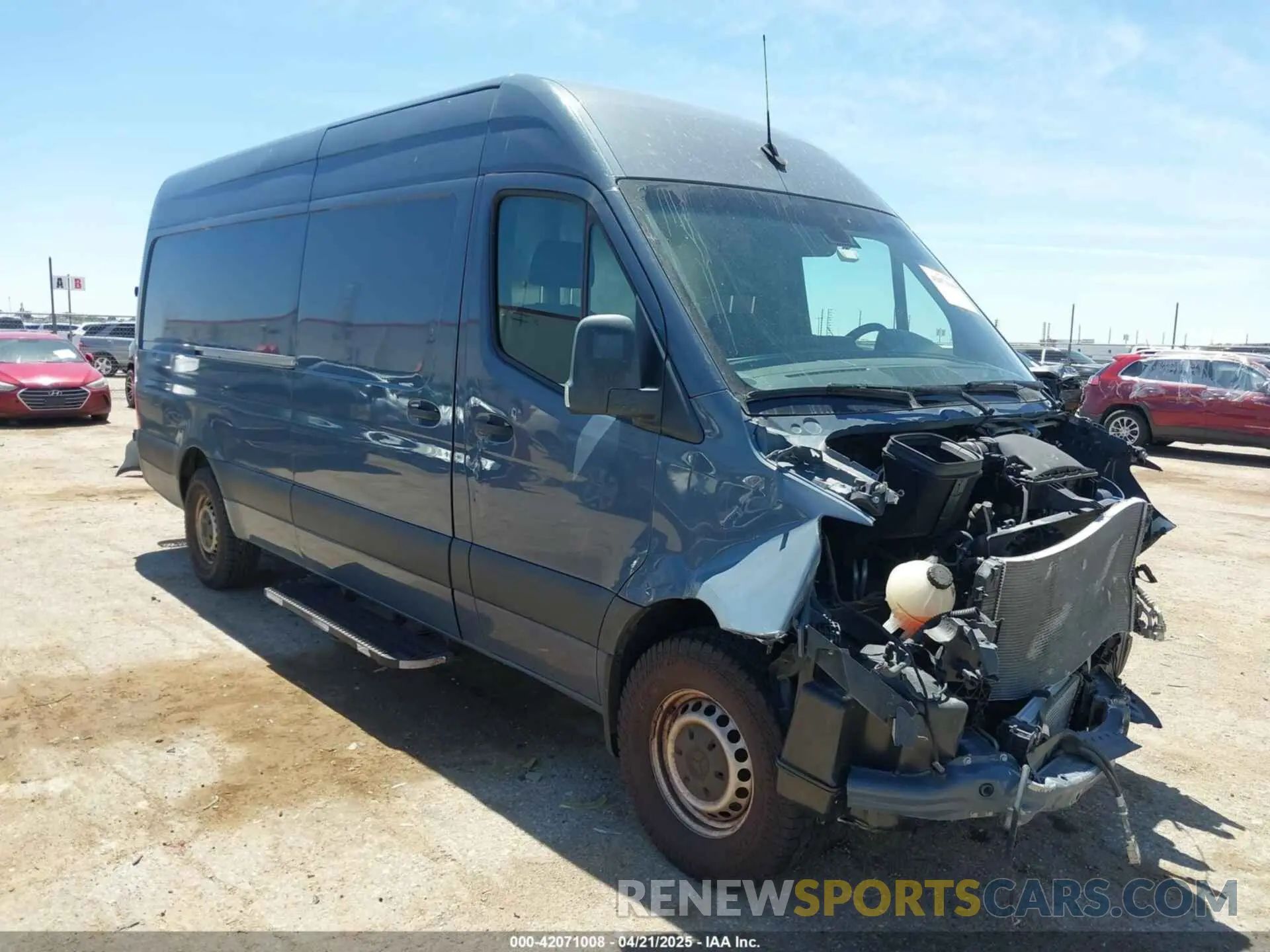 1 Photograph of a damaged car WD4PF1CD8KP126799 MERCEDES-BENZ SPRINTER 2500 2019