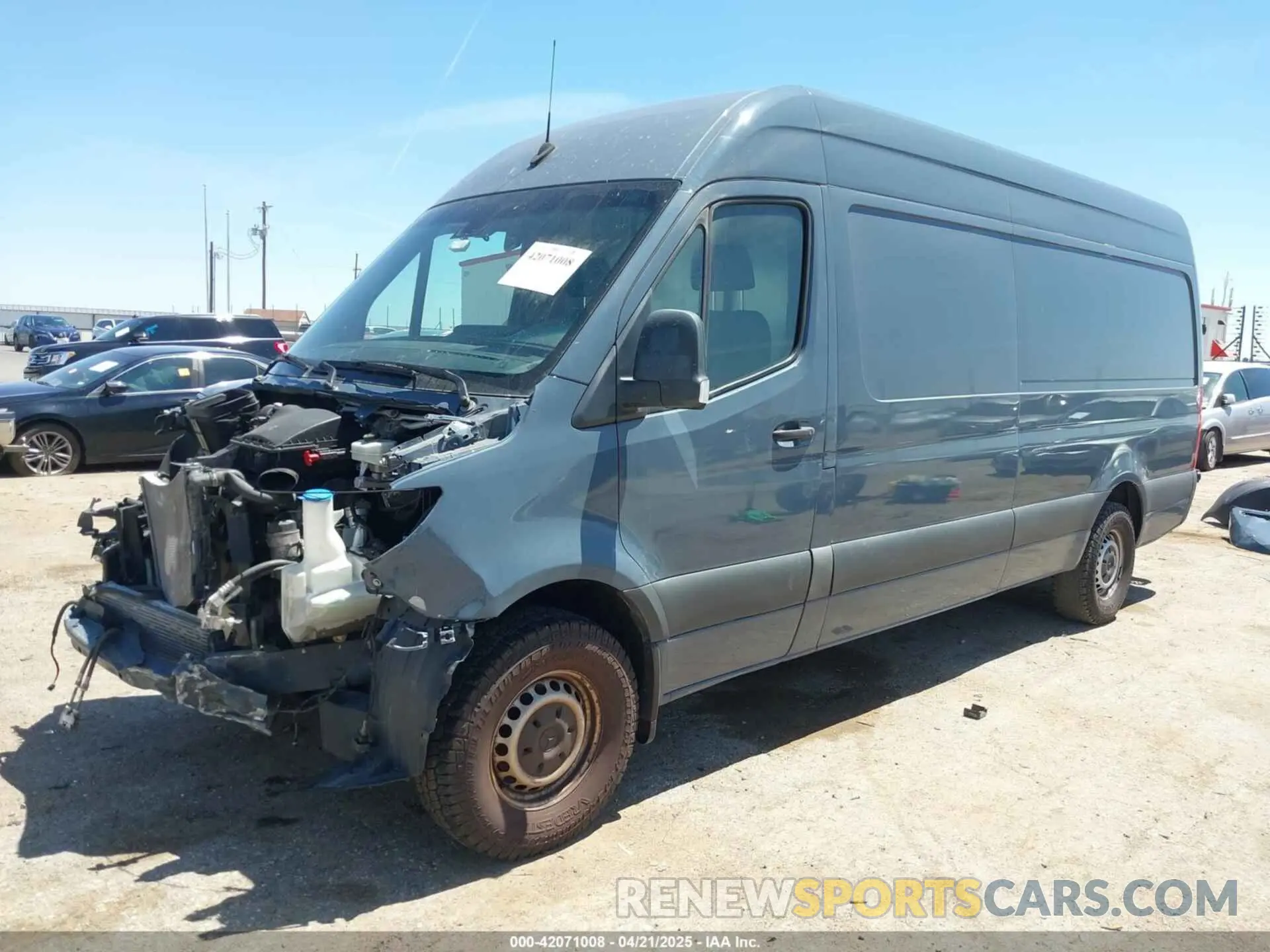 2 Photograph of a damaged car WD4PF1CD8KP126799 MERCEDES-BENZ SPRINTER 2500 2019