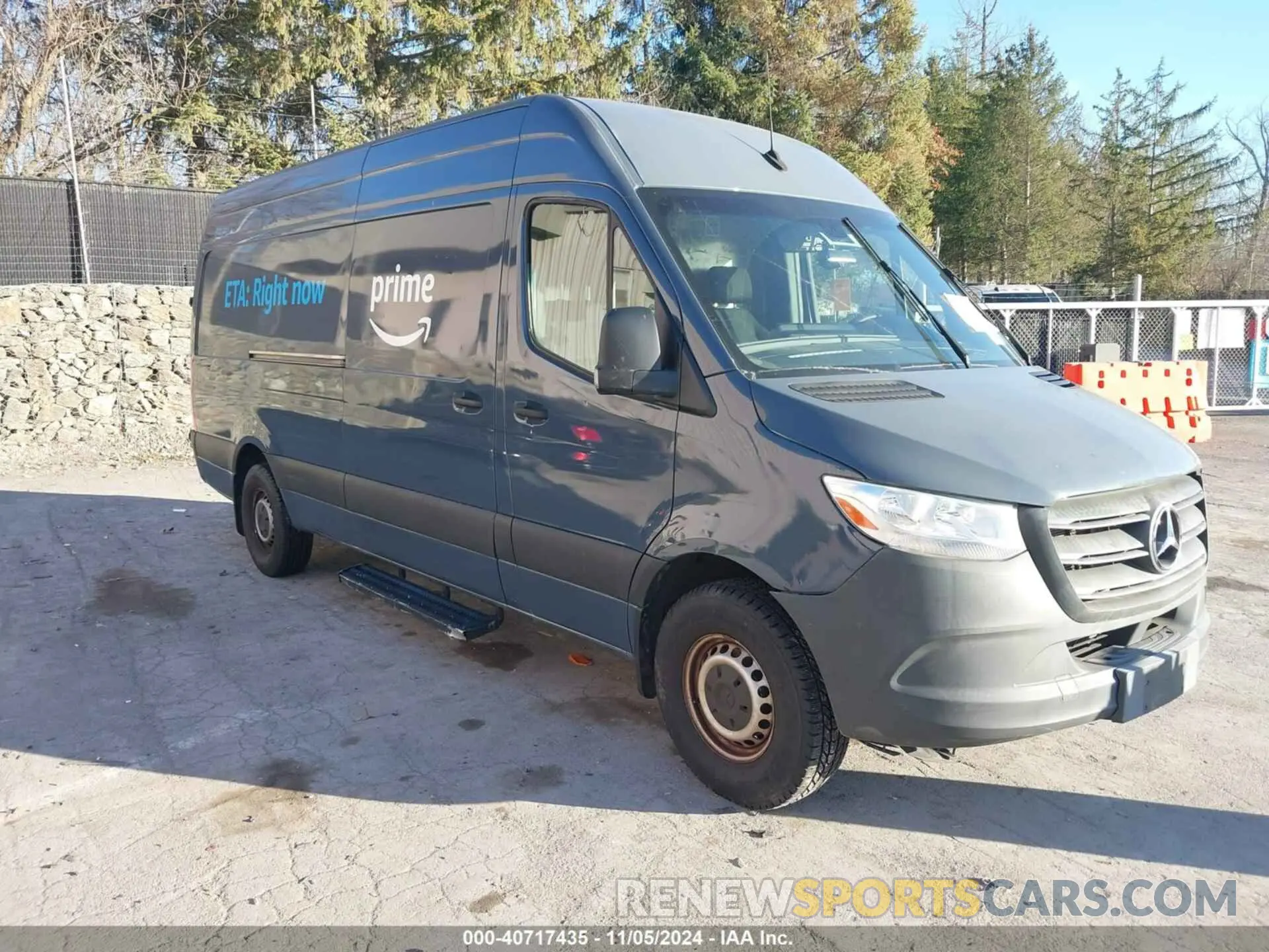 1 Photograph of a damaged car WD4PF1CD8KP134935 MERCEDES-BENZ SPRINTER 2500 2019