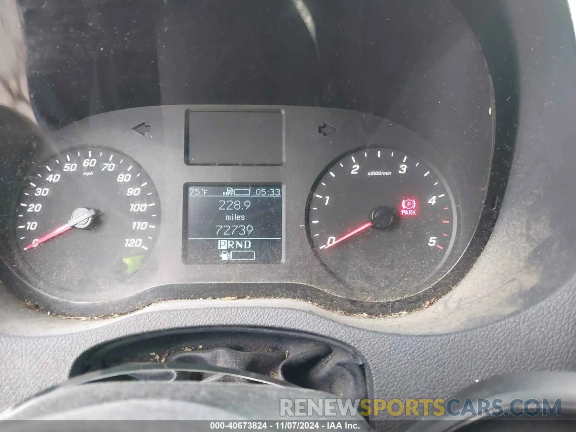 7 Photograph of a damaged car WD4PF1CD8KT006377 MERCEDES-BENZ SPRINTER 2500 2019