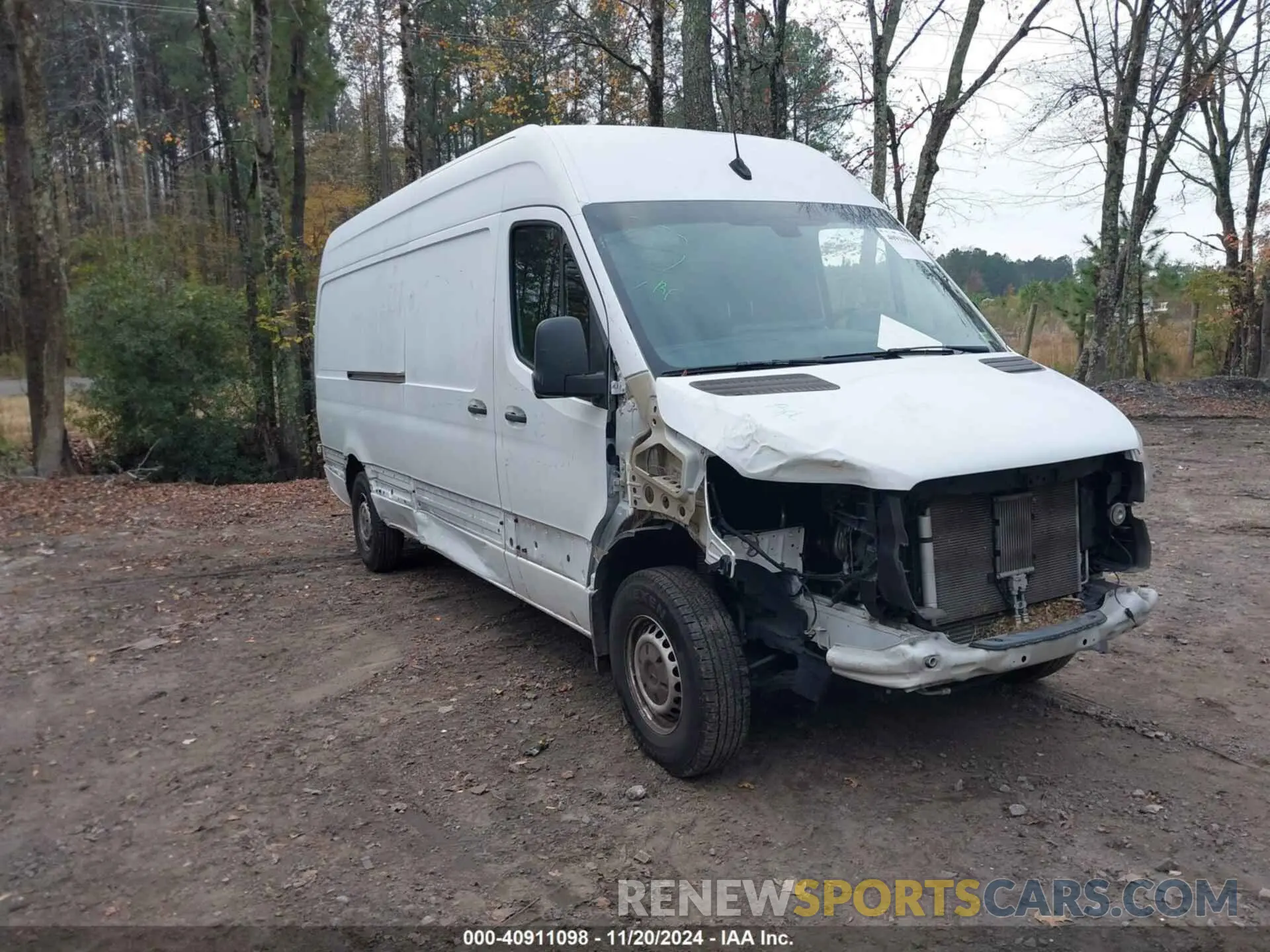 1 Photograph of a damaged car WD4PF1ED5KT010027 MERCEDES-BENZ SPRINTER 2500 2019