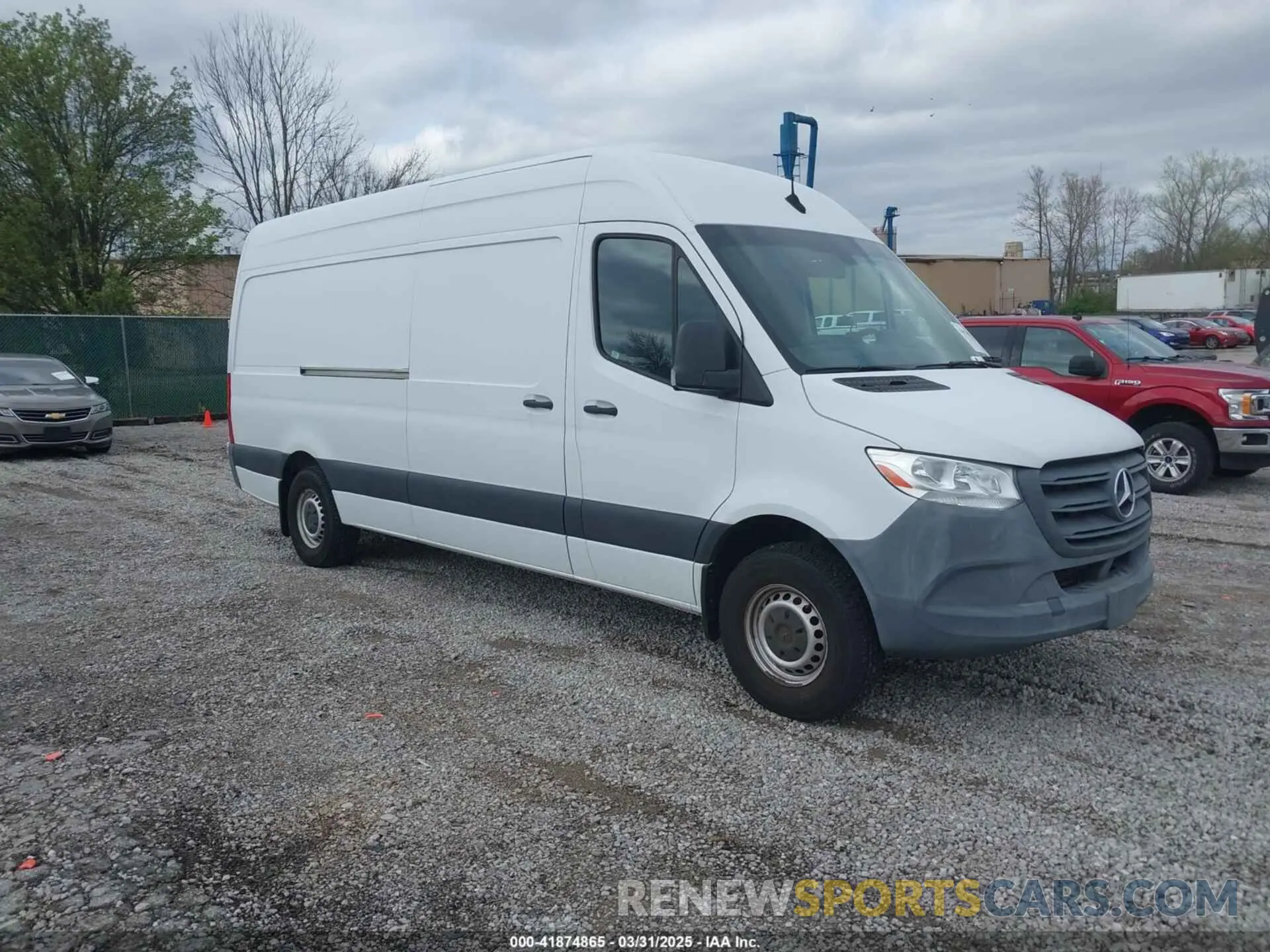 1 Photograph of a damaged car WD4PF1ED7KT008196 MERCEDES-BENZ SPRINTER 2500 2019