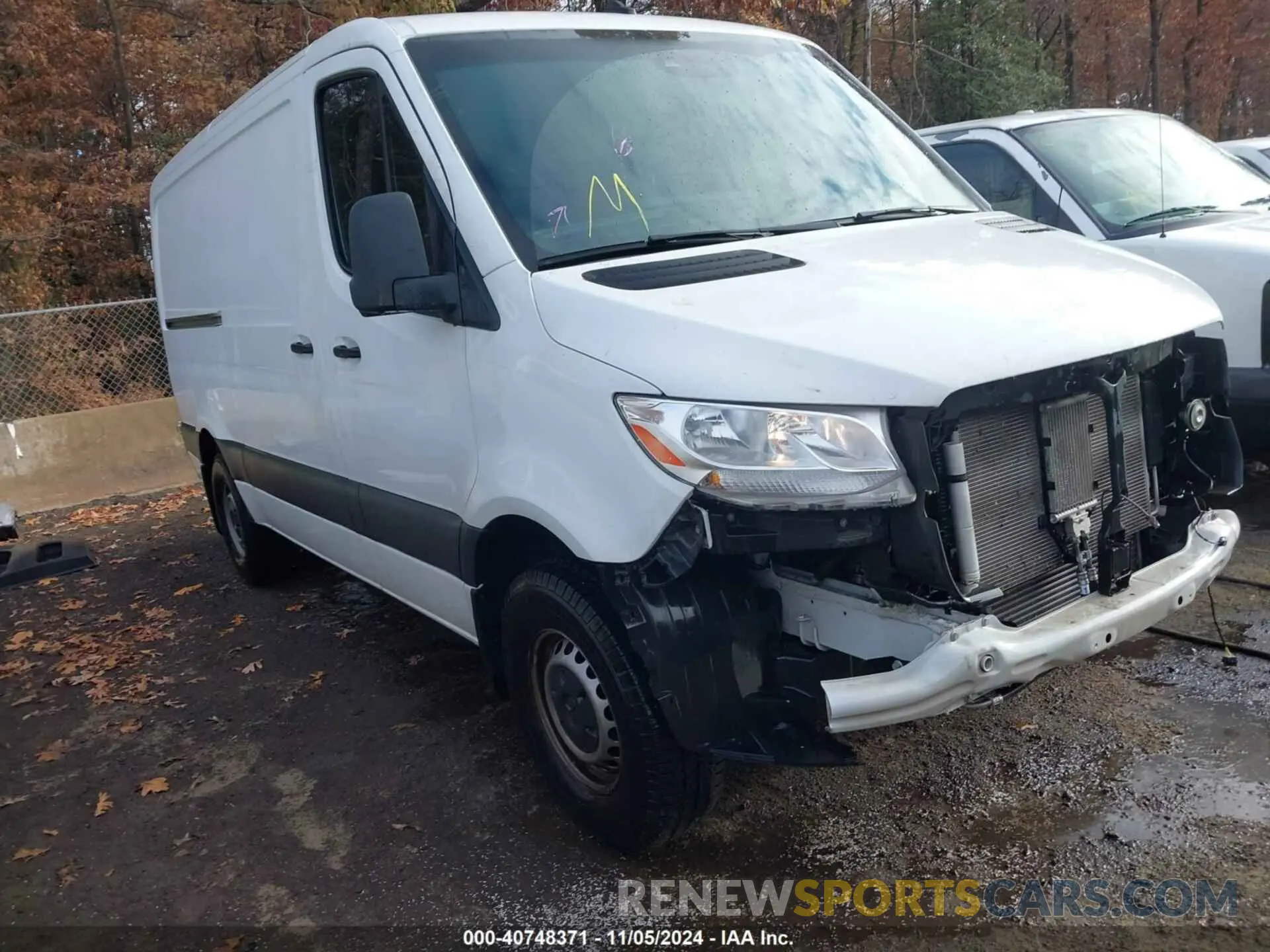 1 Photograph of a damaged car W1W40BHY7LT025315 MERCEDES-BENZ SPRINTER 2500 2020