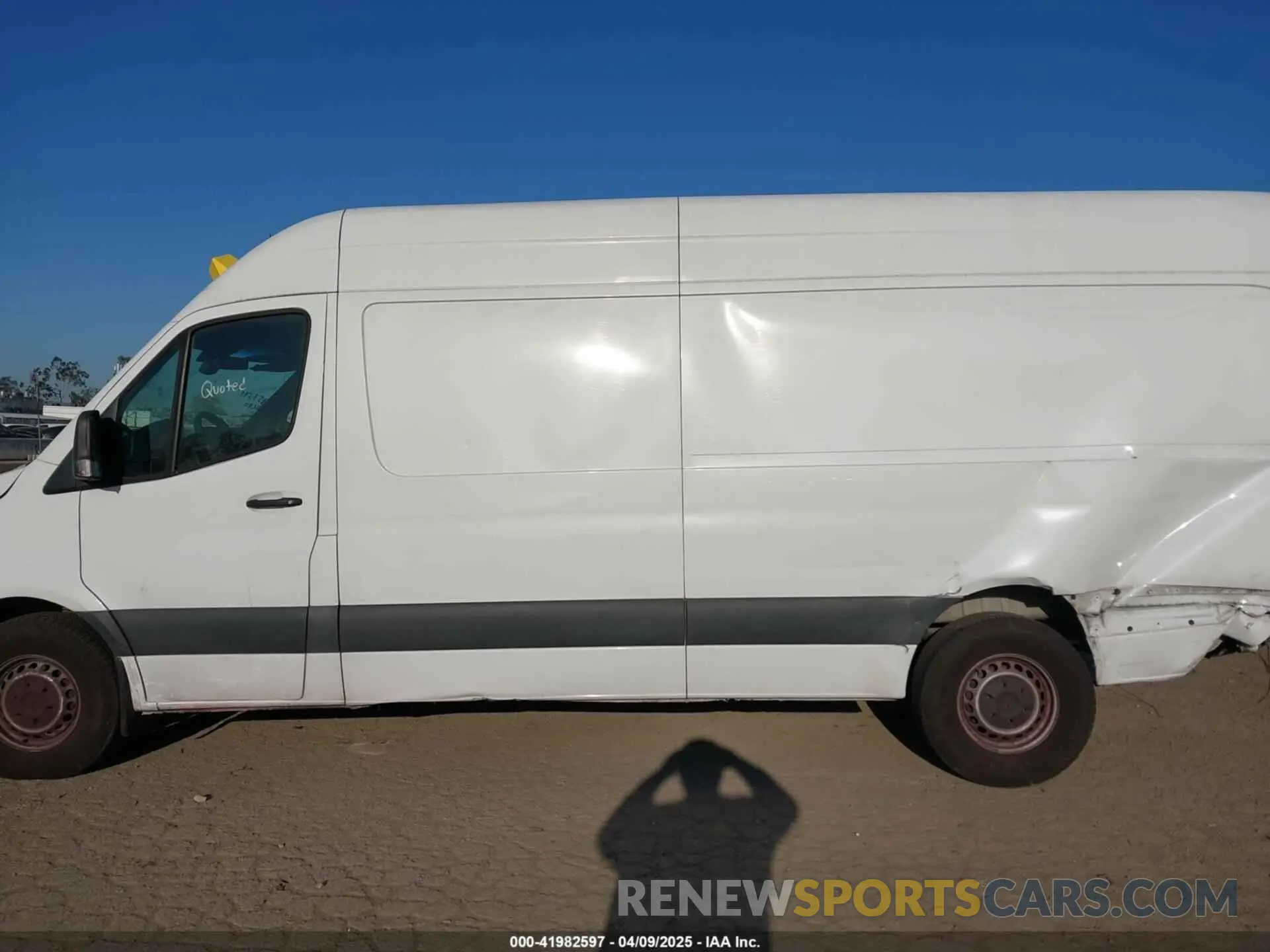 13 Photograph of a damaged car W1W4ECHY3LT034942 MERCEDES-BENZ SPRINTER 2500 2020