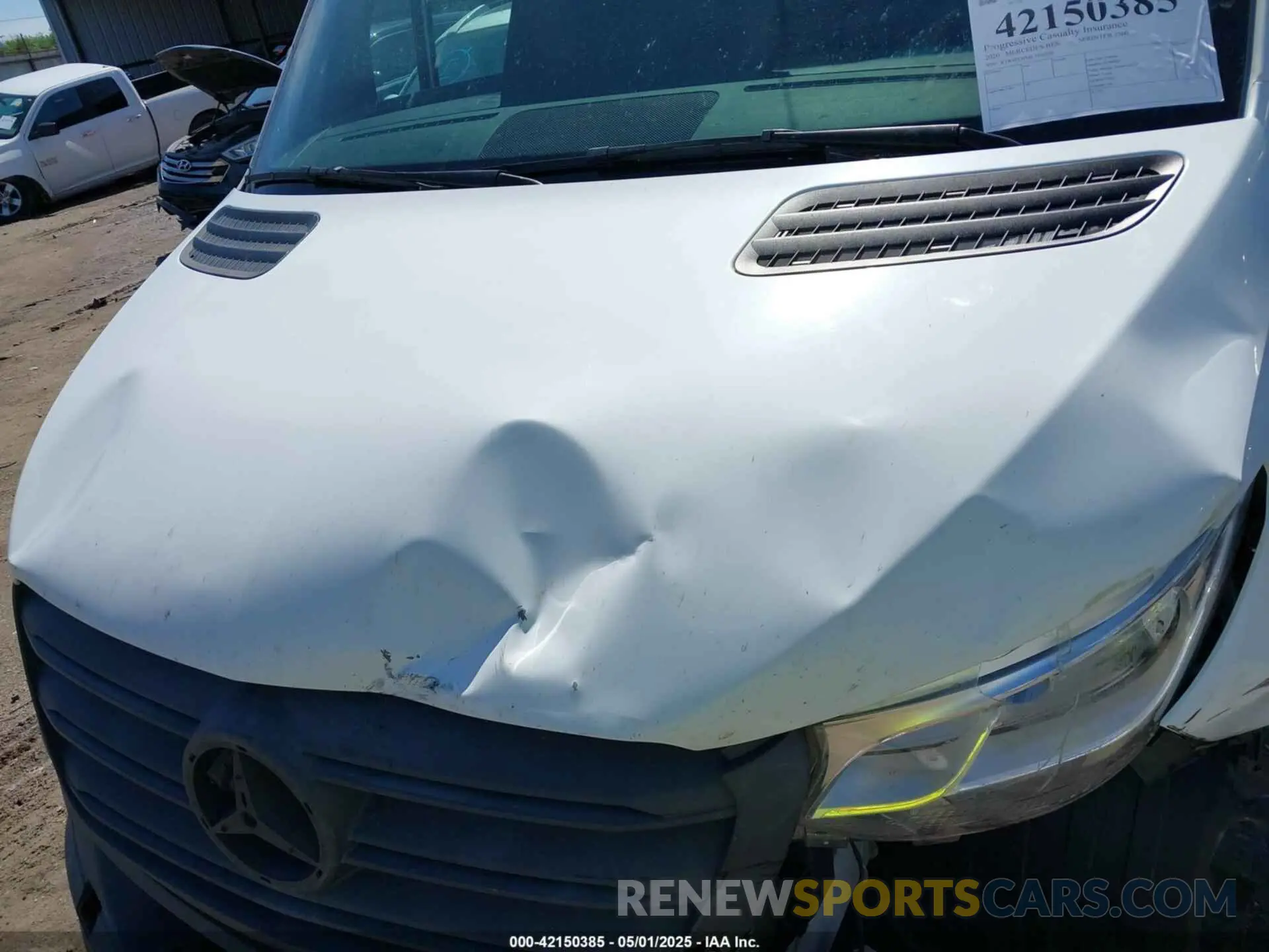 10 Photograph of a damaged car W1W4ECHY6LT020050 MERCEDES-BENZ SPRINTER 2500 2020