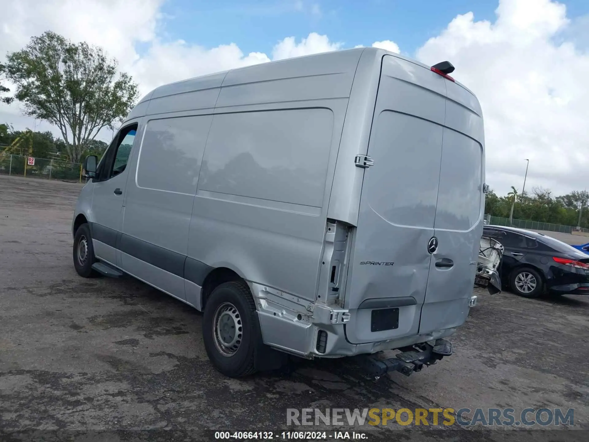 3 Photograph of a damaged car W1Y40BHY4LT025490 MERCEDES-BENZ SPRINTER 2500 2020