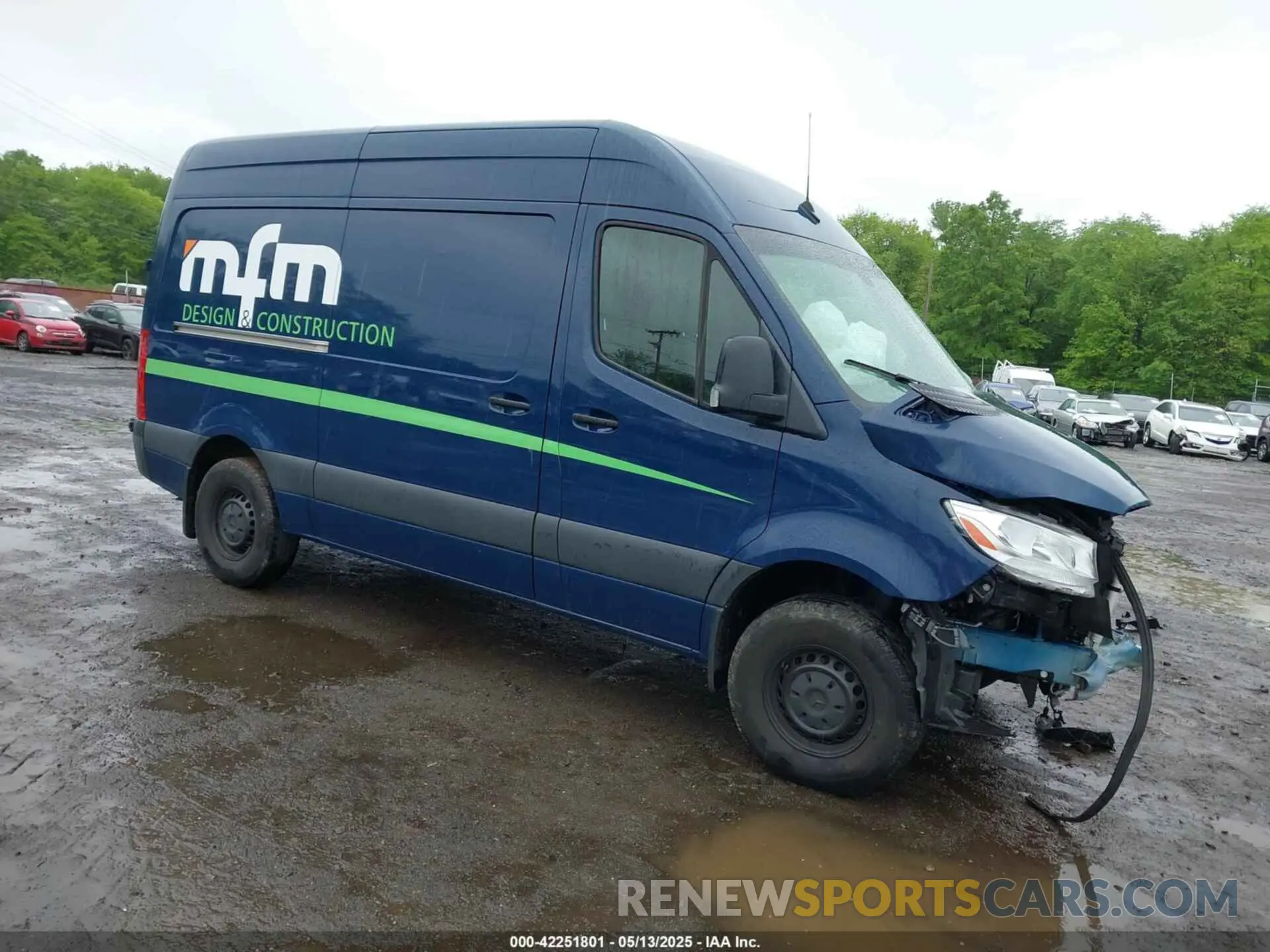 1 Photograph of a damaged car W1Y40BHYXLT032850 MERCEDES-BENZ SPRINTER 2500 2020