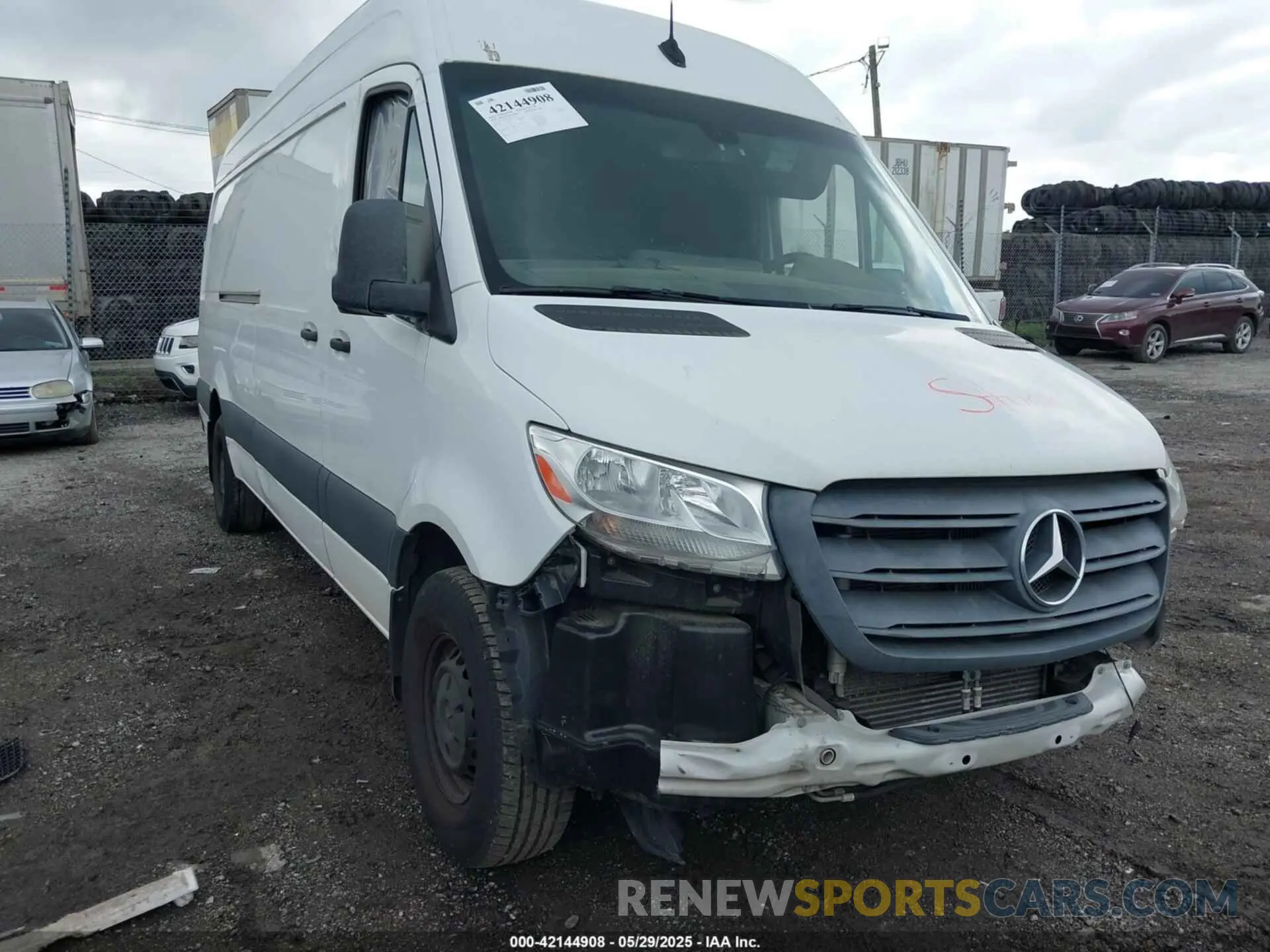 16 Photograph of a damaged car W1Y4ECHY8LT034376 MERCEDES-BENZ SPRINTER 2500 2020